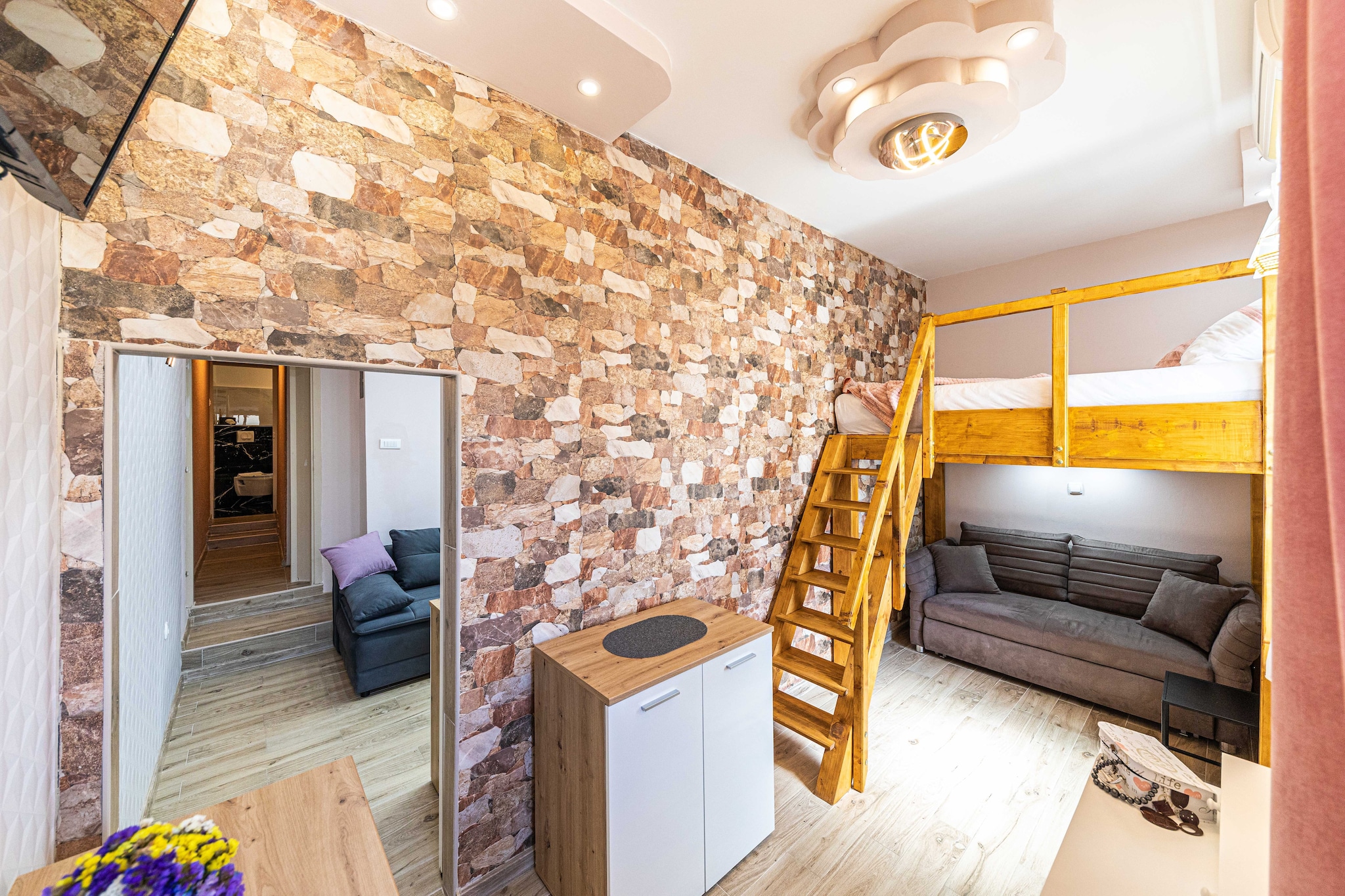 Apartments Keka - One Bedroom Apartment-Chambre