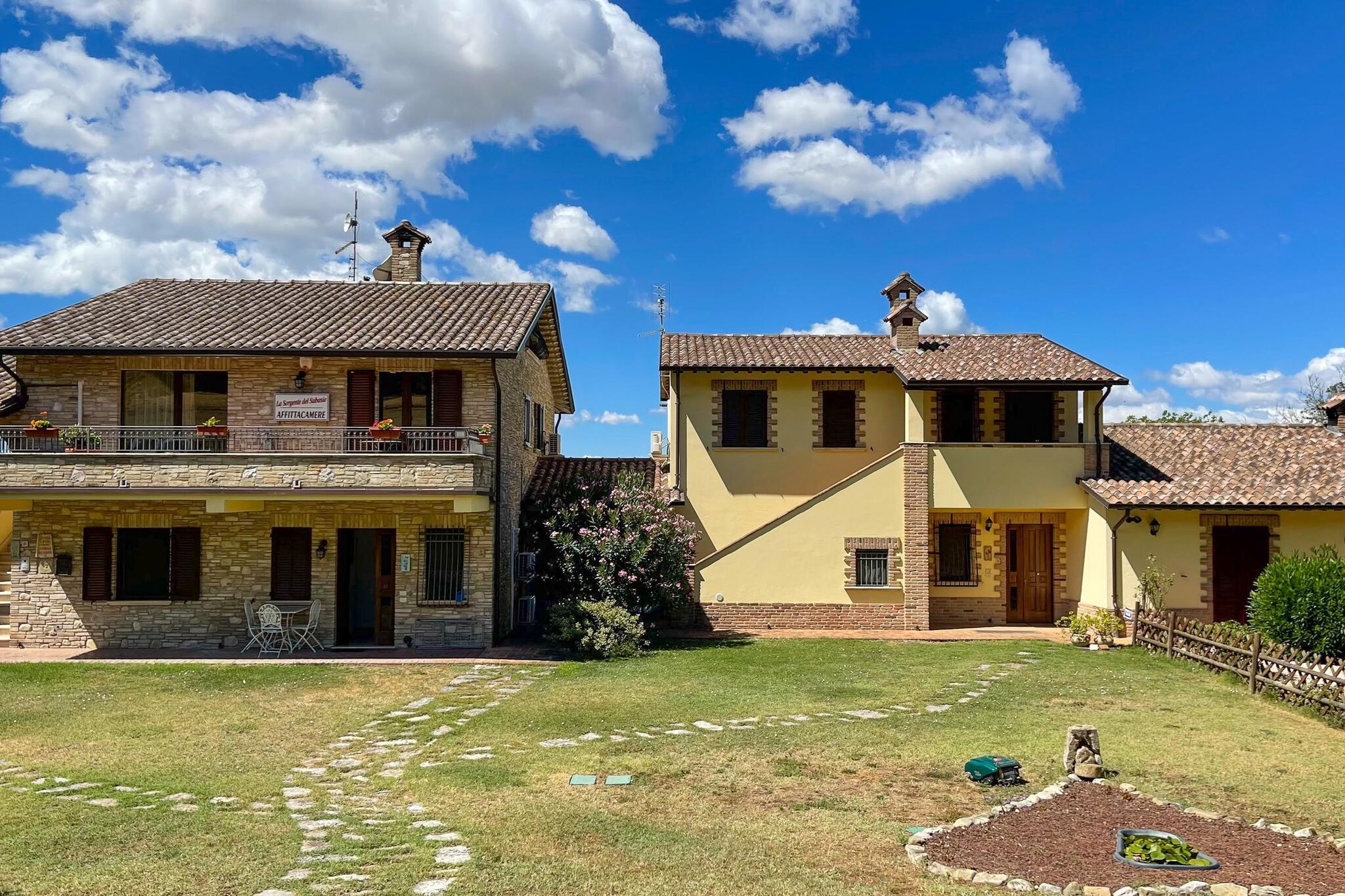 Gezellig vakantiehuis in Assisi met een tuin