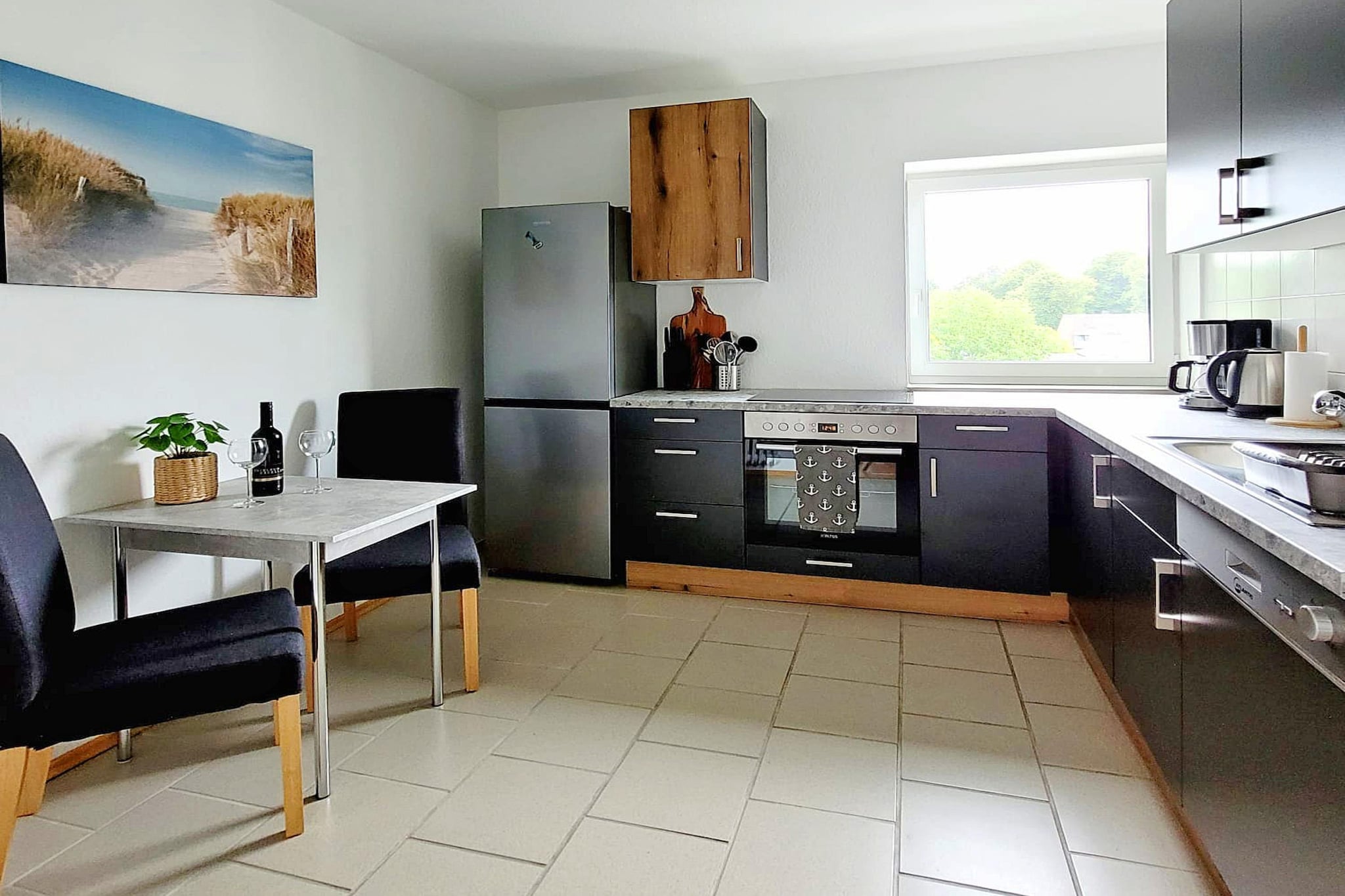 Ferienwohnung Der Anker - Keuken