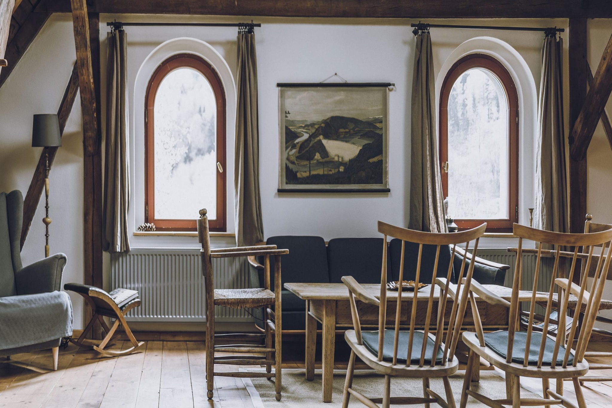 Dom Sokolik- Walnut Apartment - Living room