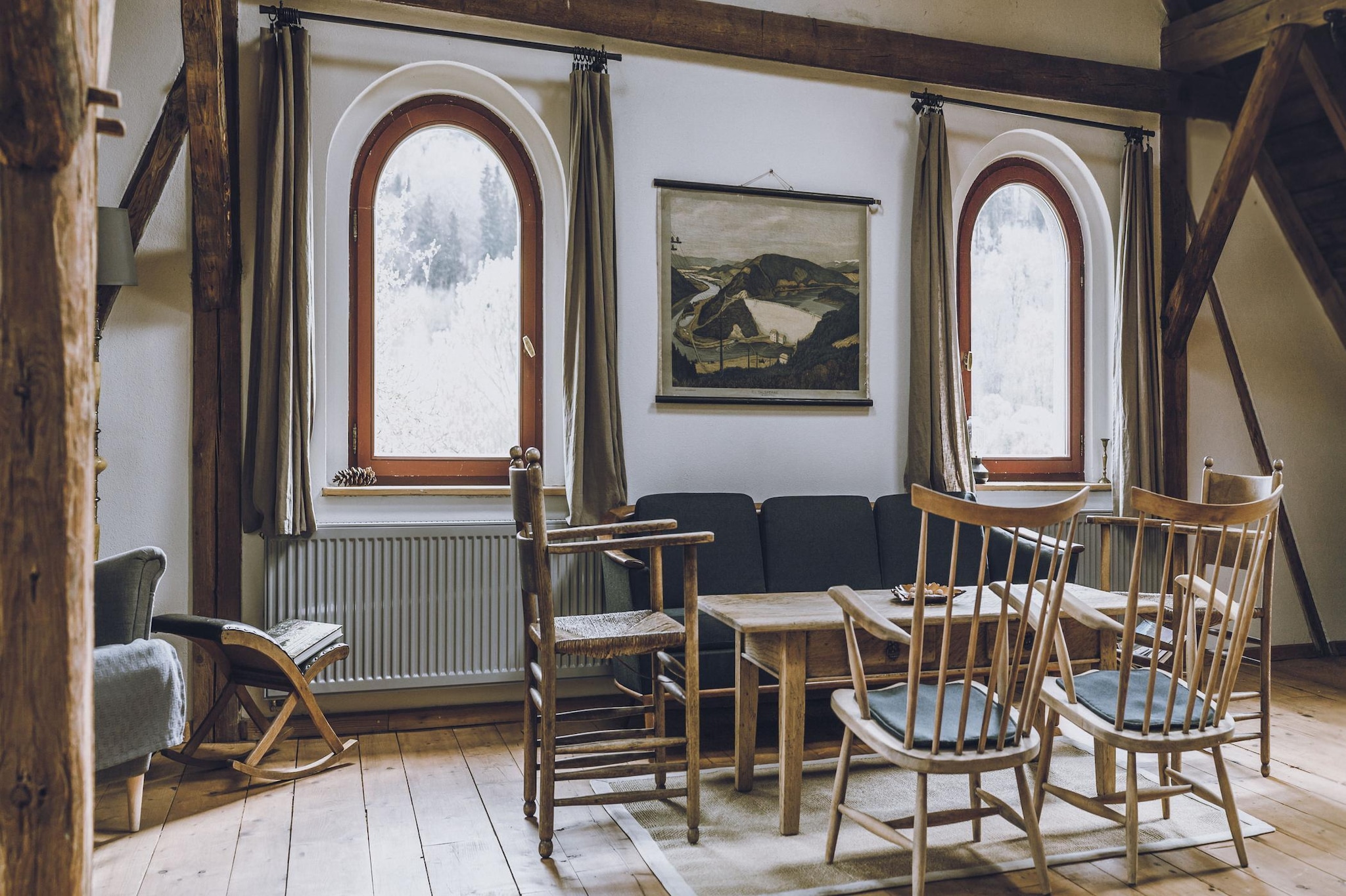 Dom Sokolik- Walnut Apartment - Living room