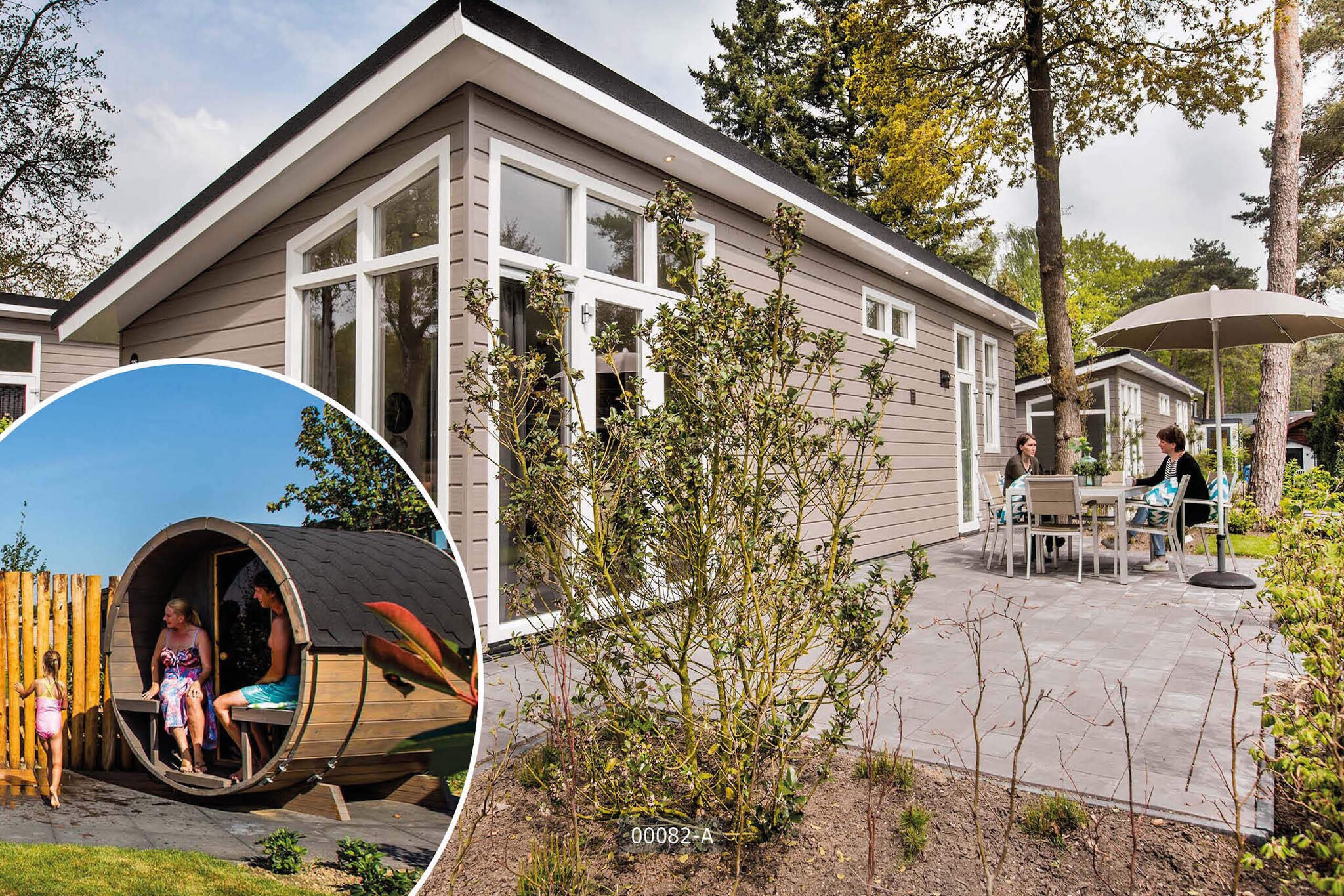 Chalet confortable avec sauna, dans un parc de vacances situé près de la Veluwe