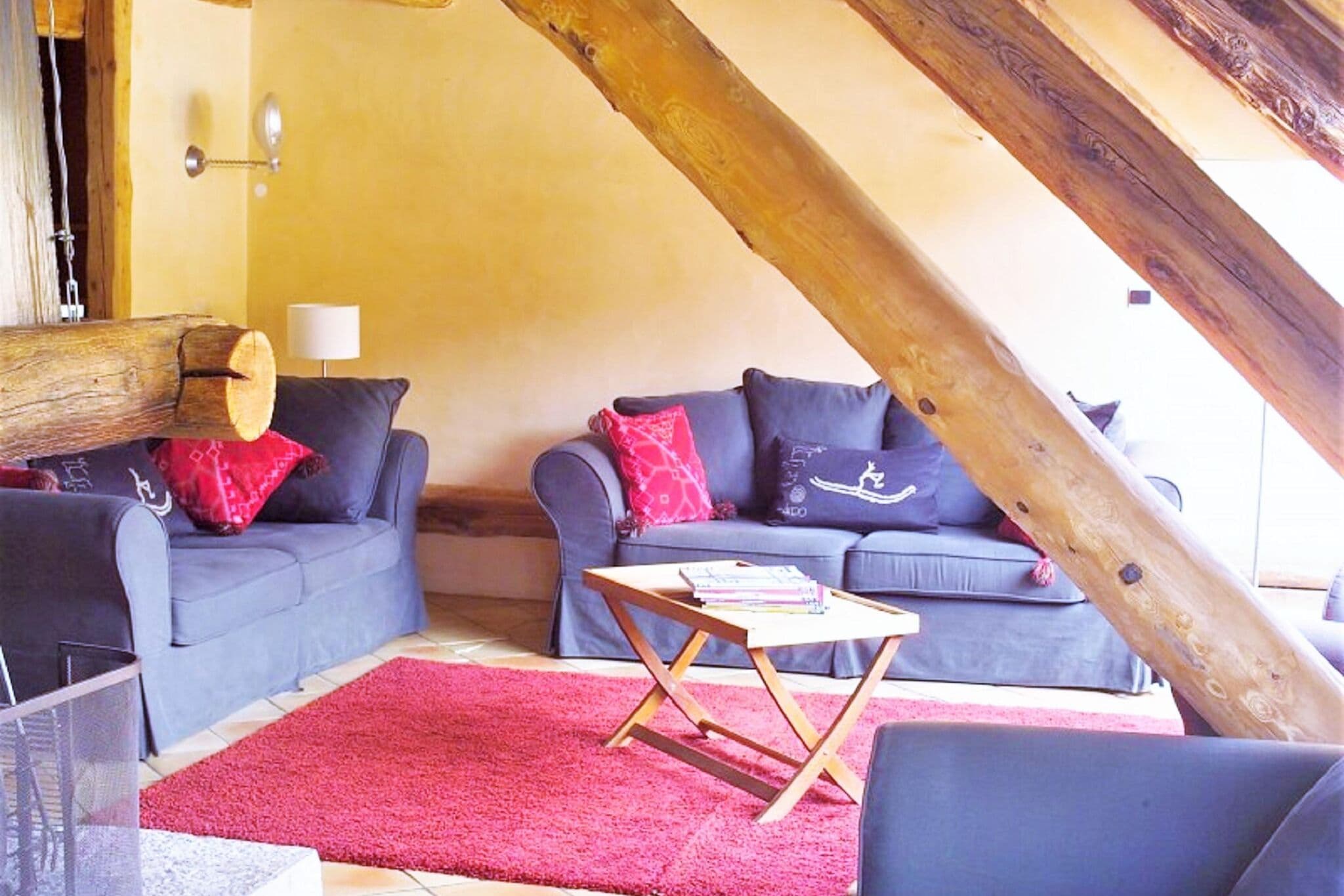 Schöne Wohnung in Le Monêtier-les-Bains mit Sauna