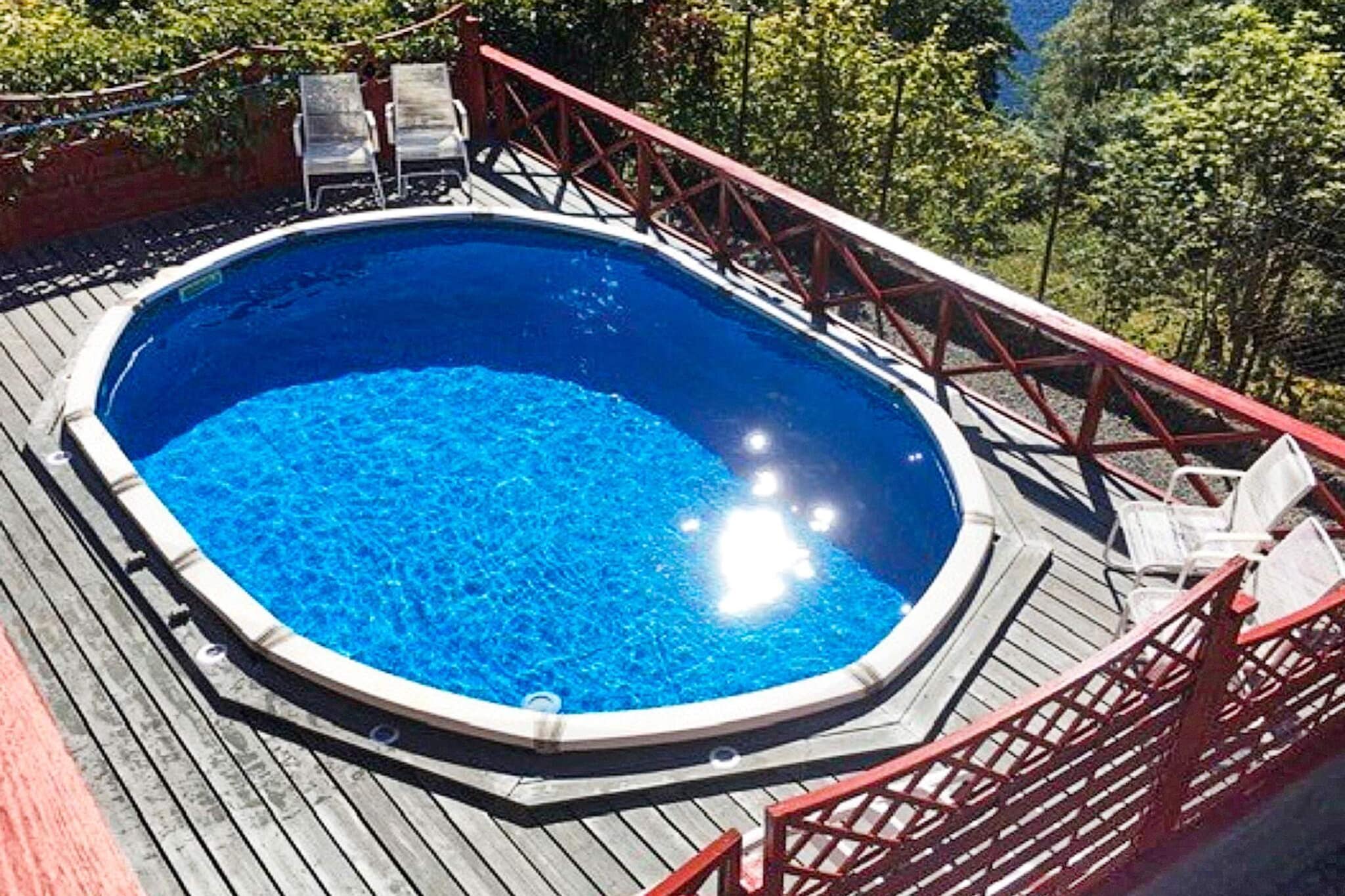 8 persoons vakantie huis in Bruvik-By Traum - Zwembad