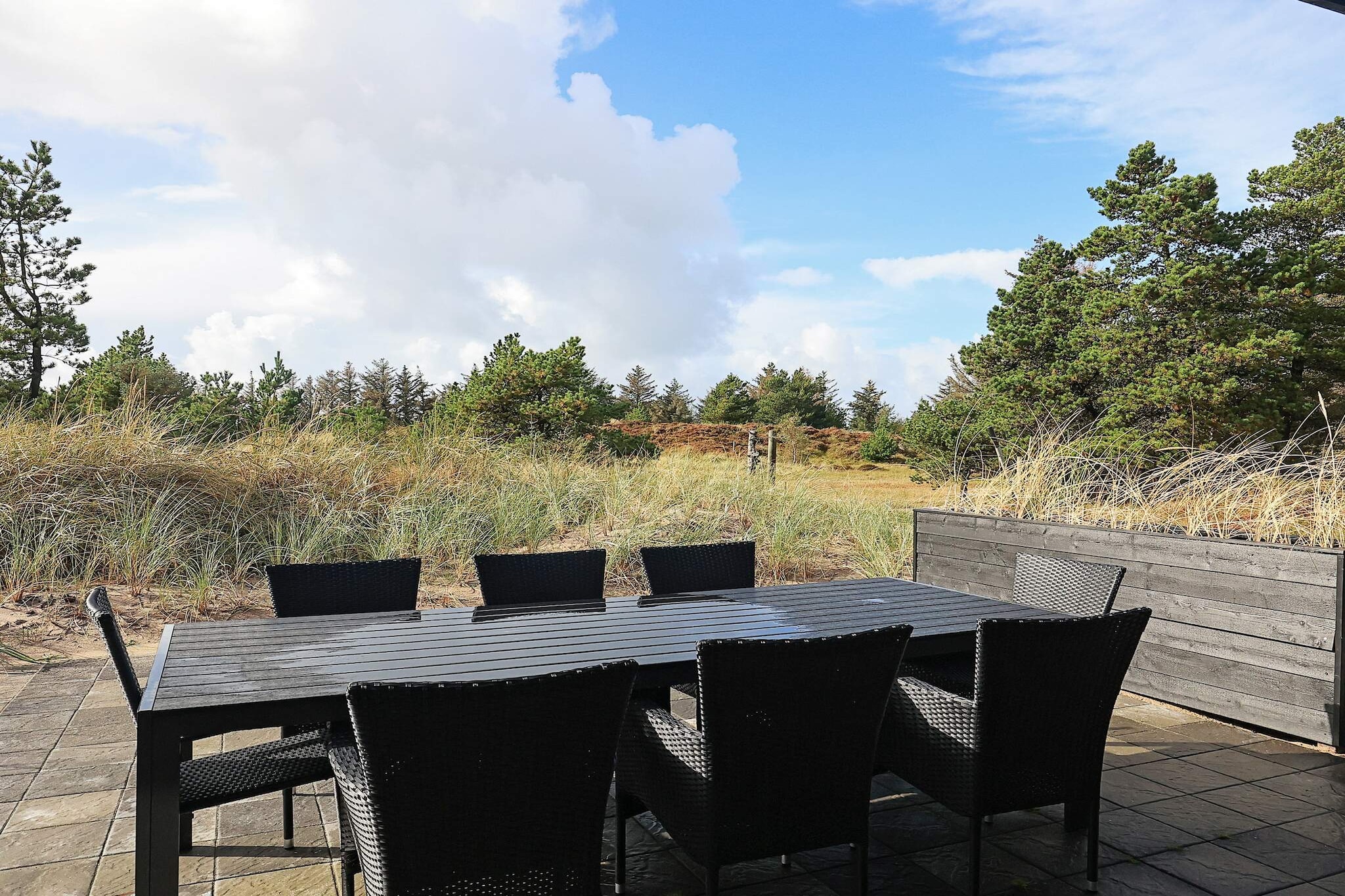 Modern toevluchtsoord in Graerup - Uitzicht