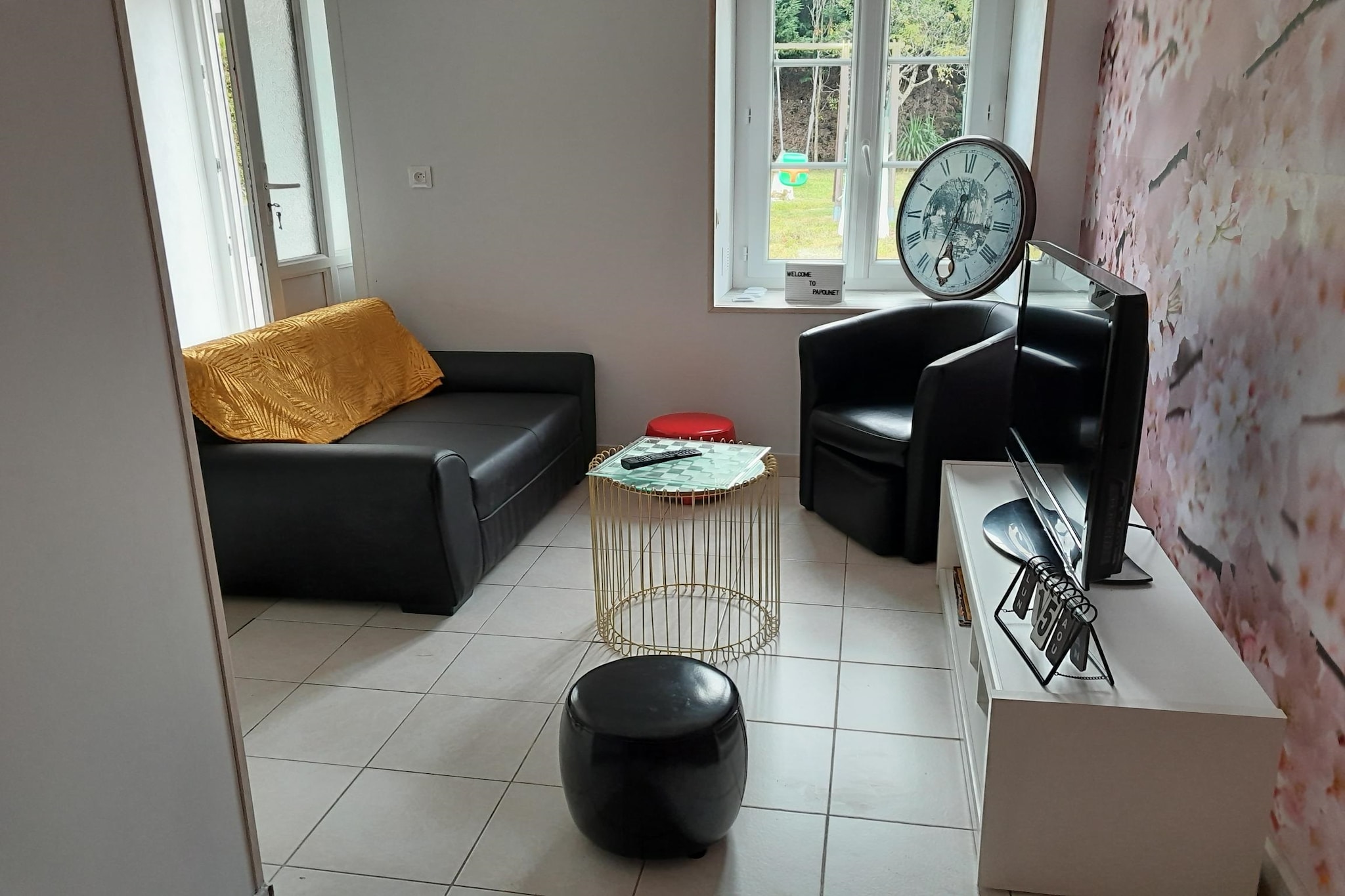 Chez Papounet-Wohnzimmer