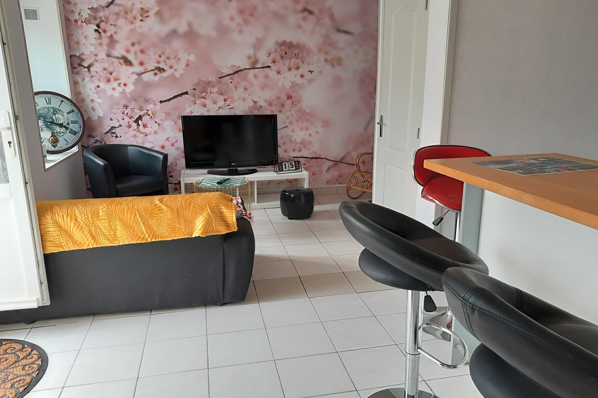 Chez Papounet-Wohnzimmer