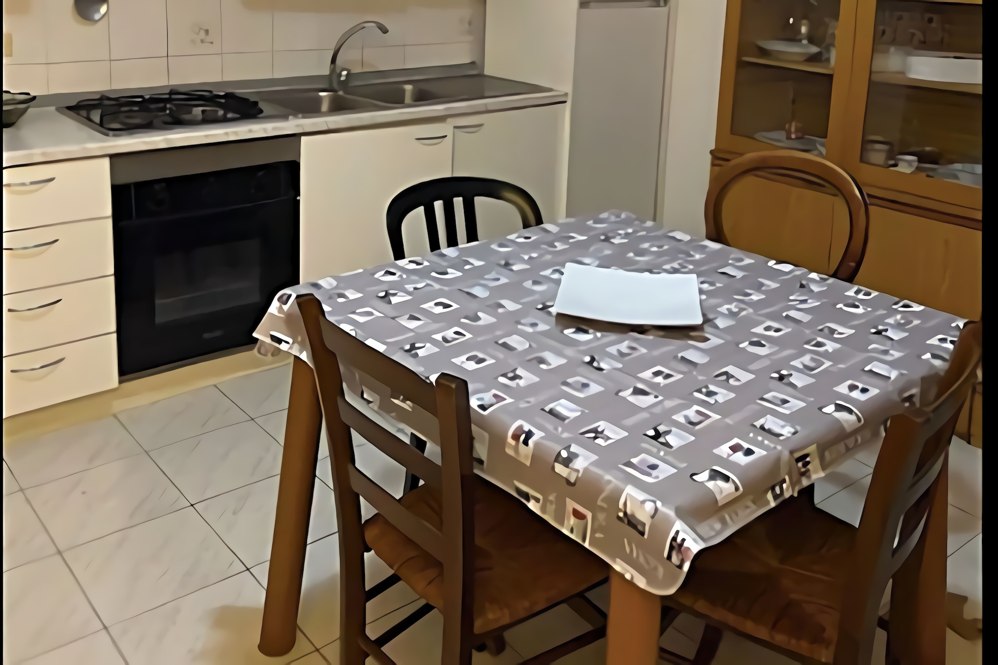 Treat yourself to a wonderful time in this lovely apartment with a great location on the Italian island of Sicily. It comes with a balcony and can comfortably accommodate a couple or a few friends.

The beach by the sea (Lido di Naxos) is located 2.2 km from the residence. You can take great pictures at the impressive nearby Castello Di Calatabiano and there are plenty of good restaurants in the immediate vicinity.

The holiday home has a well-equipped kitchen; so you can start your holiday in style with a homemade breakfast of your choice. Air conditioning provides cooling in the living room with a comfortable seating area and a TV.
