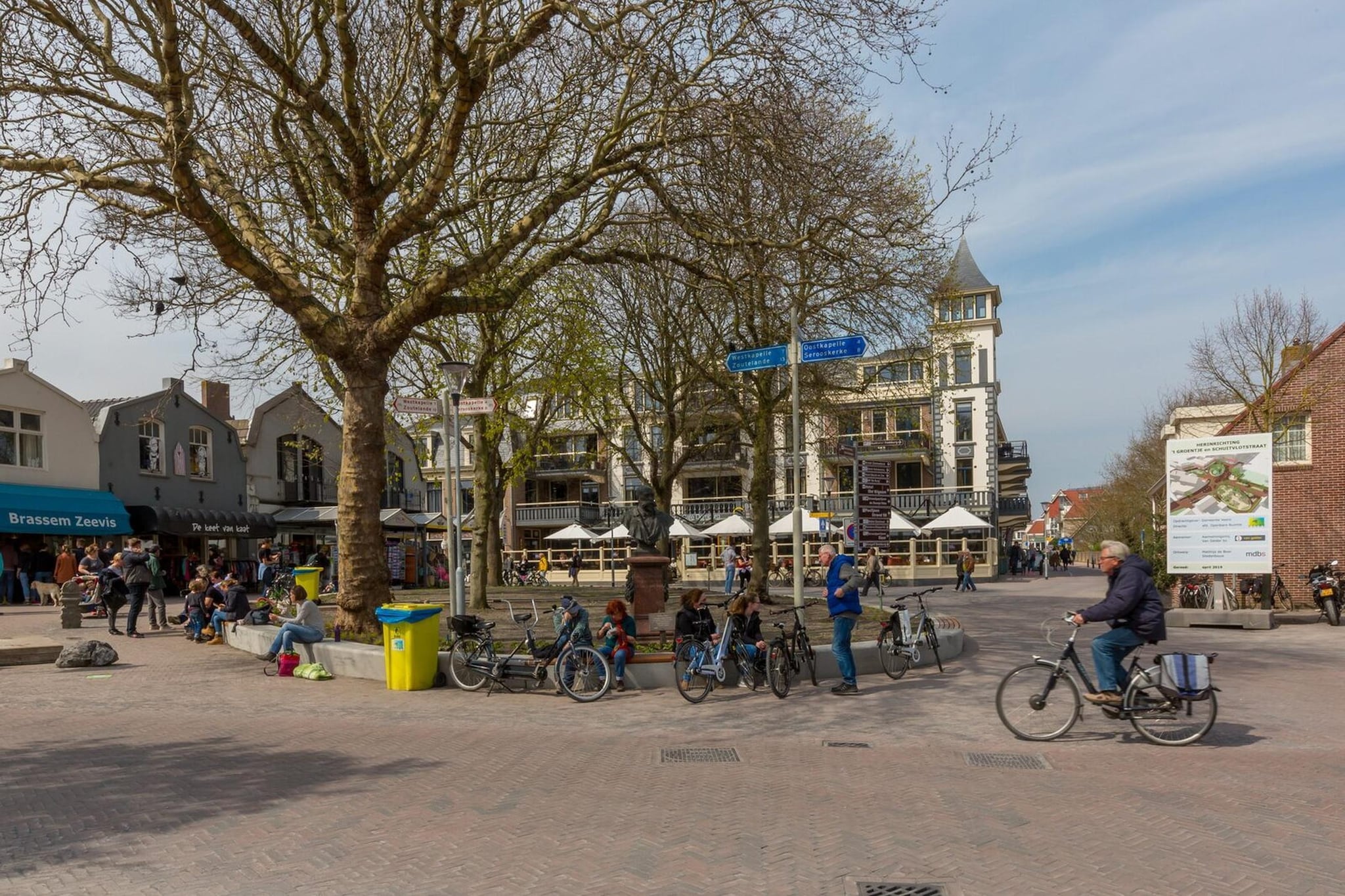 Brouwersbuurt 23a  Domburg - Gebieden zomer 1km