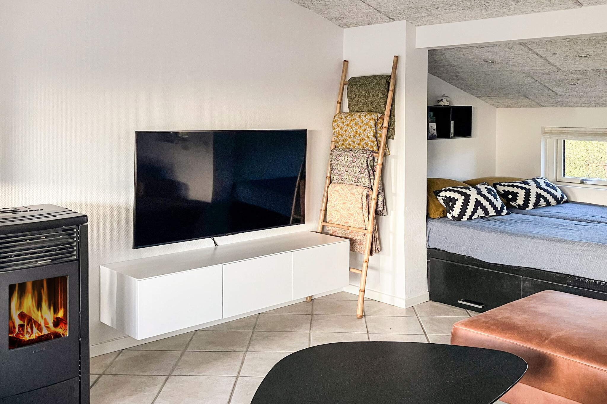 Maison de vacances avec vue sur Baring Vig - Intérieur