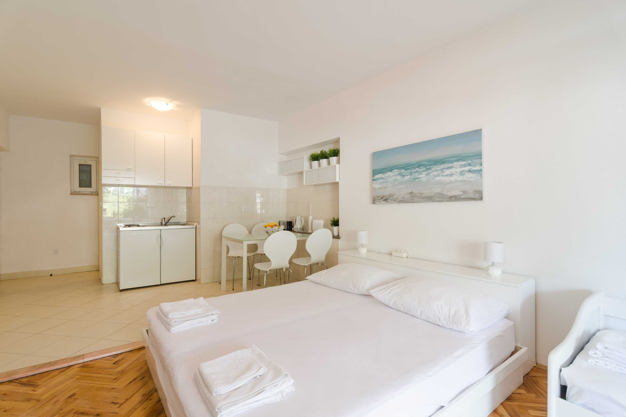 House Apartments Ariva - Superior Studio Apartment with Balcony (3 Adults) - A3
