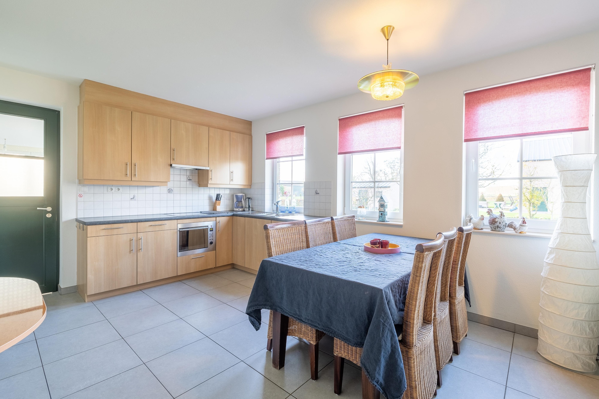 Eco-friendly apartment with a garden