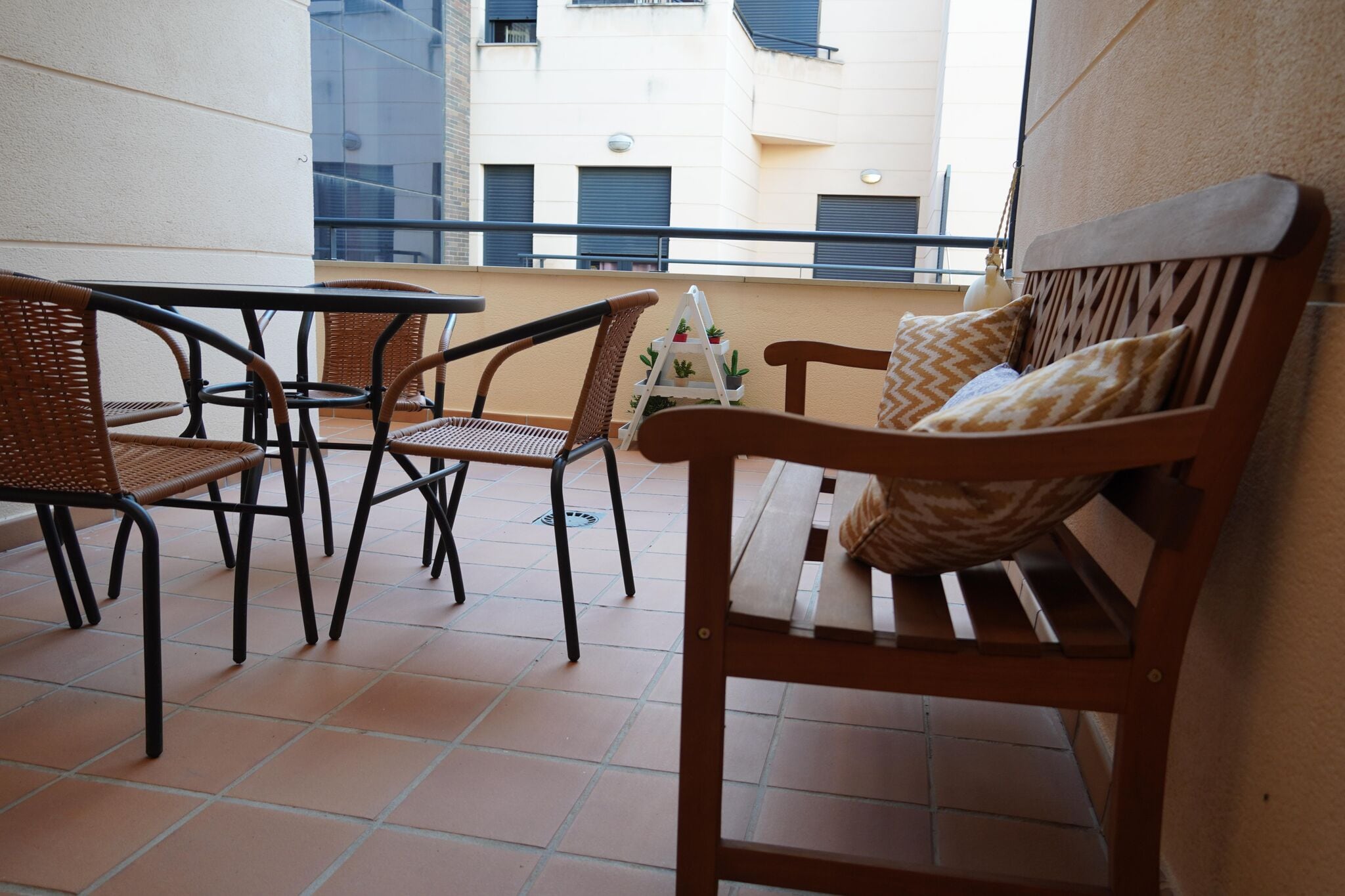 Fijn appartement in Montilla met balkon/terras