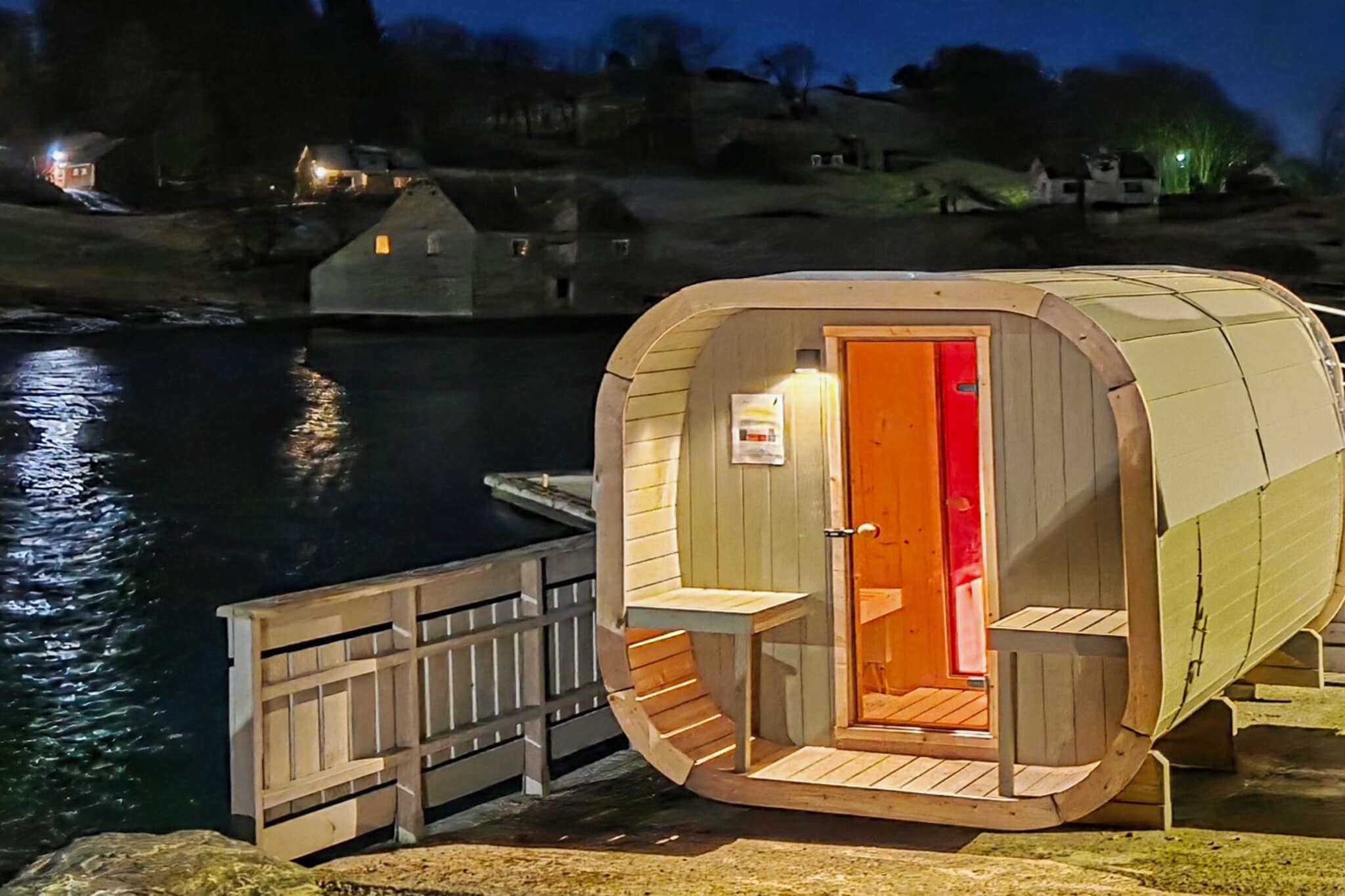 6 Personen Ferienhaus in Tansøy-By Traum - Sauna