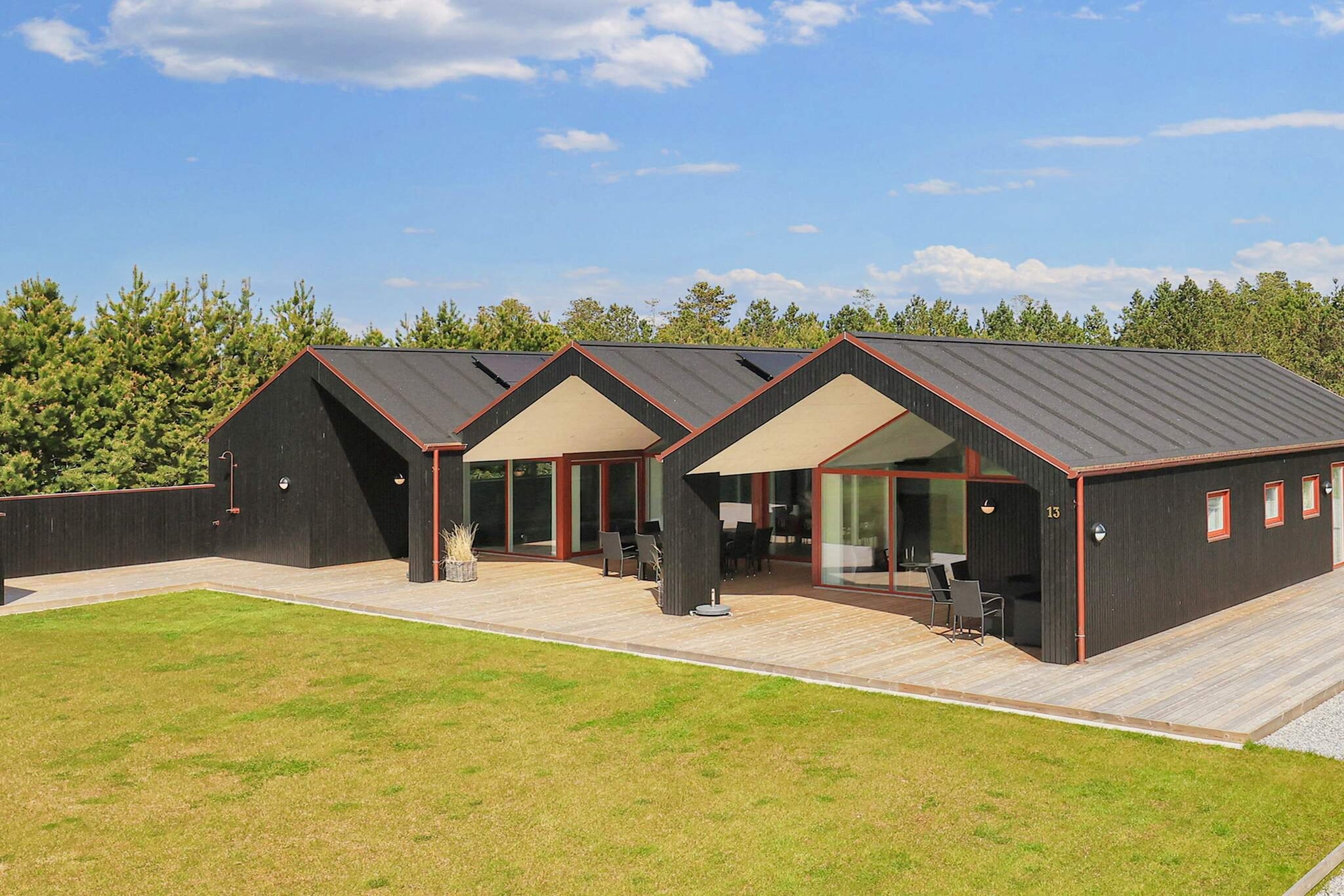 10 Personen Ferienhaus in Jerup-By Traum