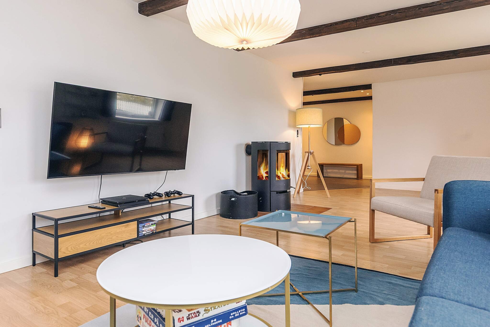 Gezellig vakantiehuis vlakbij het meer - Binnen