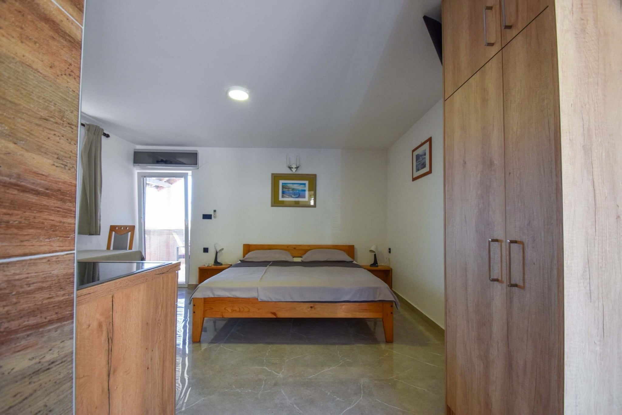 Apartments Jaklin -  Studio Apartment with Balcony and Sea View C