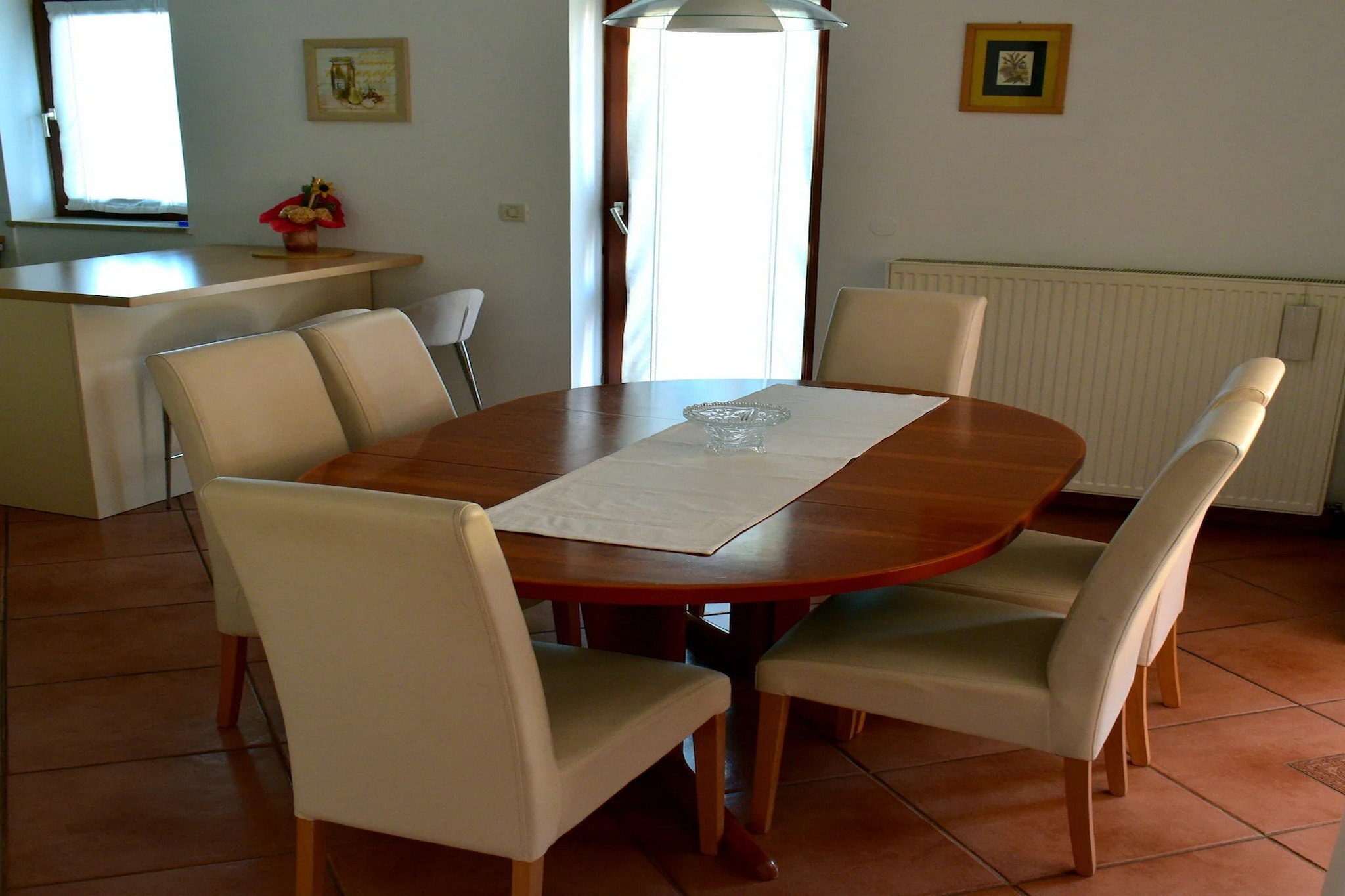 Apartment Take a Look is situated in Novigrad, 16 kilometers from Umag, a popular summer resort on the coast of the Istrian Peninsula in western Croatia.  Due to the property's good location, everything you may need for a pleasant stay can be found in the neighborhood.

Private garden with an outdoor dining area as well as terrace are at your disposal, which makes this property a perfect place for  a nice and relaxing family or friends vacation. Washing machine, iron as well as ironing board are at your disposal. 

Luggage storage  prior to check in and after check out is available upon request. 
Free WI-FI is available throughout the property.
Free private parking is provided, reservation is not needed.
Pets are not allowed.

This lovely three bedroom apartment with terrace can perfectly fit up to eight people.  It features air-condition as well as SAT LCD TV. The open space living room comes with sofa and sitting area, and it's combined with the equipped kitchen and dining area. The private bathroom comes with bathtub and toilet.  Free toiletries, hair dryer as well as linens and towels are at your disposal. 
This apartment is located on the first floor.

Apartment Take a Look is located on the west coast of beautiful Istria-Croatia, which offers an unforgettable vacation with blue sea, golden sunshine, vineyards and olive gardens, unforgettable gastronomic and cultural experiences on many wine roads, cultural routes of picturesque stone towns of inner Istria and coastal pearls. The nearest beach and market are just 500 meters away from the accommodation, while bus station and cafe bar are 200 meters away.

Airport is 143 km away. Umag bus station is 11 km away.