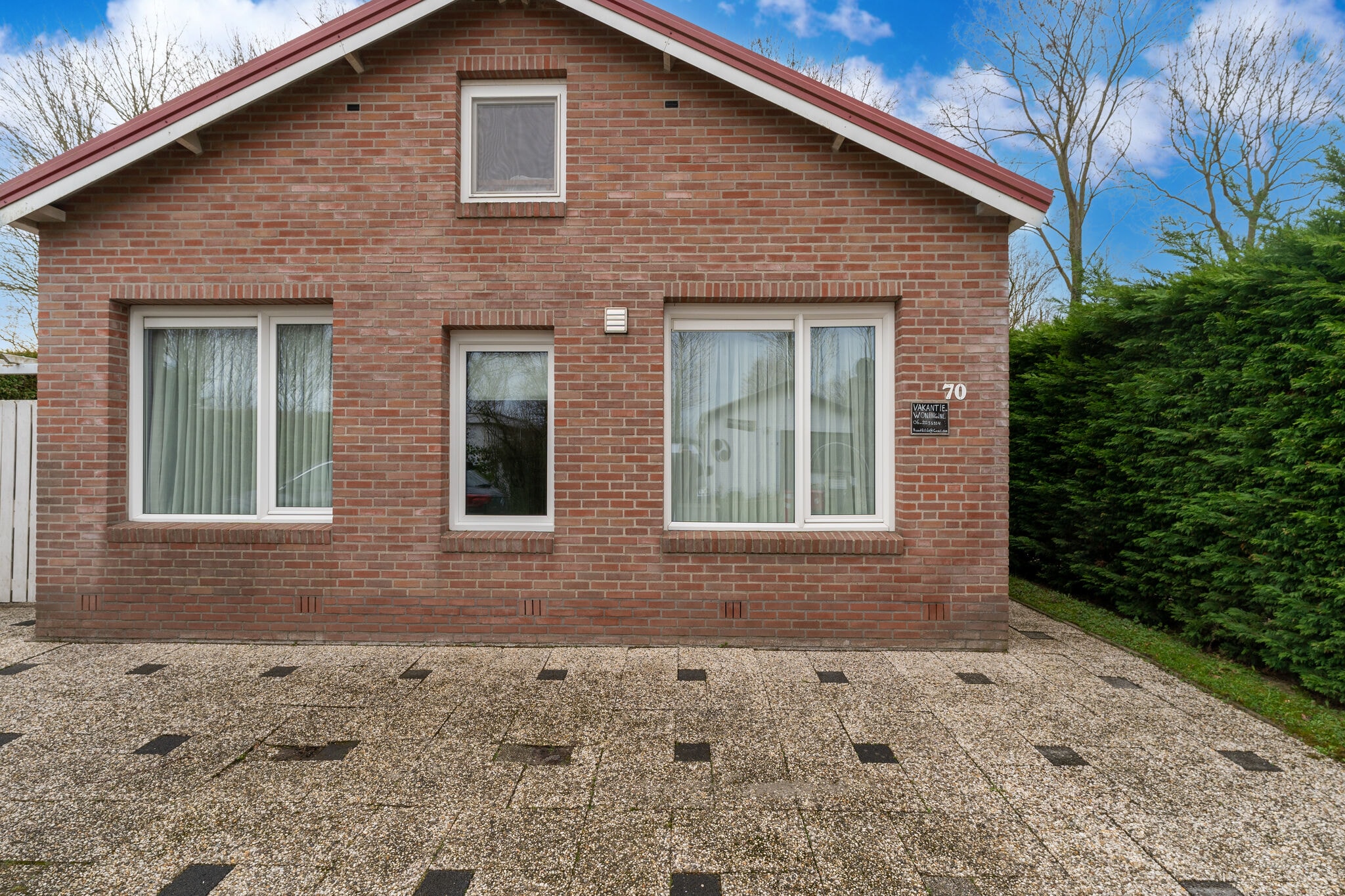 Holiday home in Baarland with fenced garden
