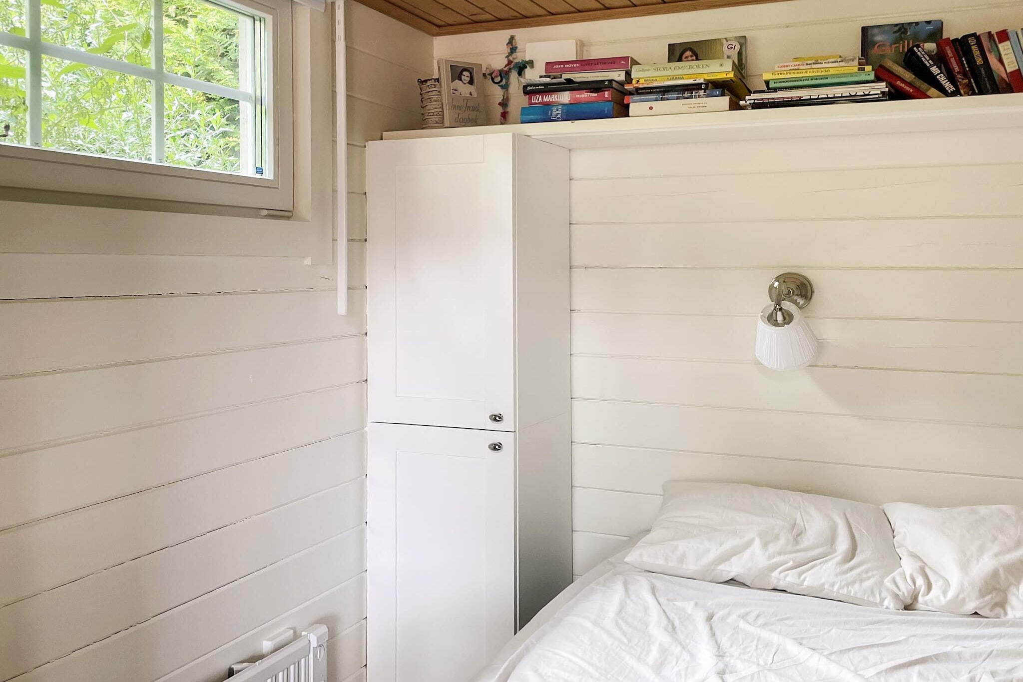 Hut aan het meer met panoramisch uitzicht - Binnen