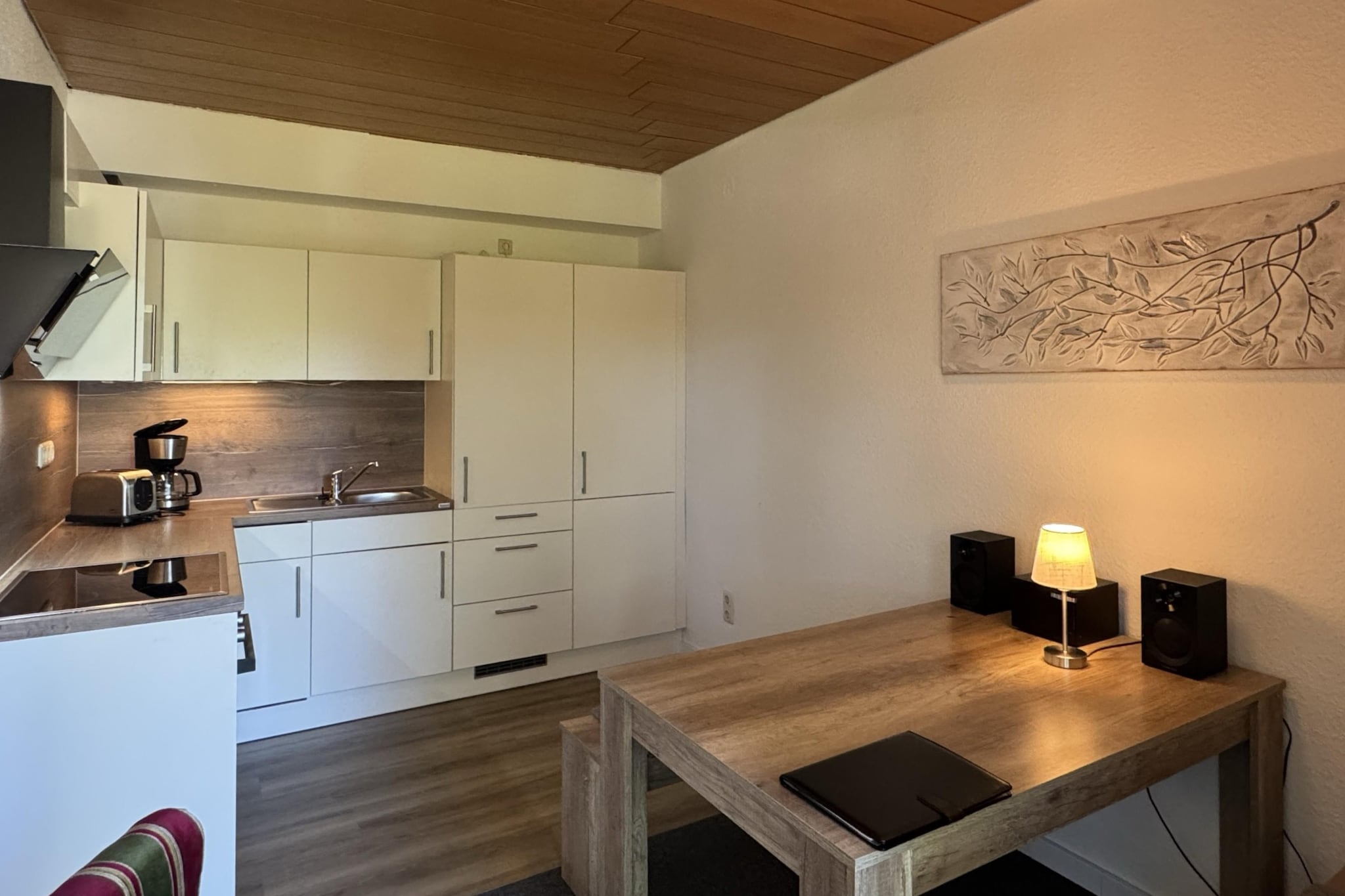 Kombination Bärenhütte  Hirschblick 10 Erw 2 Kinder-Keuken