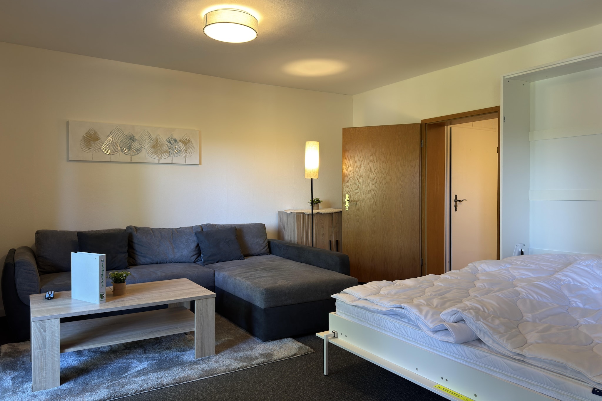 Kombination Bärenhütte  Hirschblick 10 Erw 2 Kinder-Woonkamer