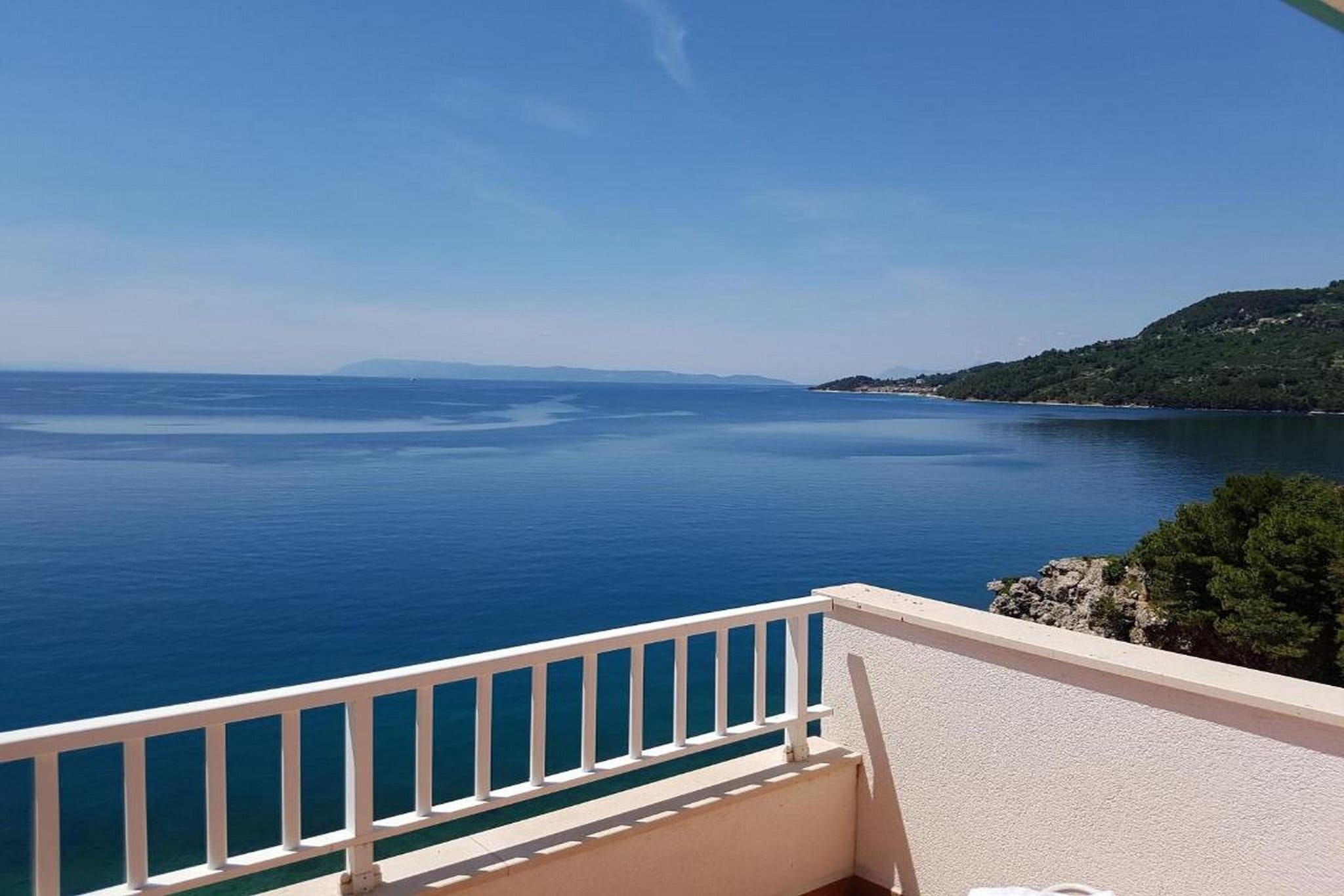 Apartments Jereb - One Bedroom Apartment with Balcony and Sea View (Sanda)