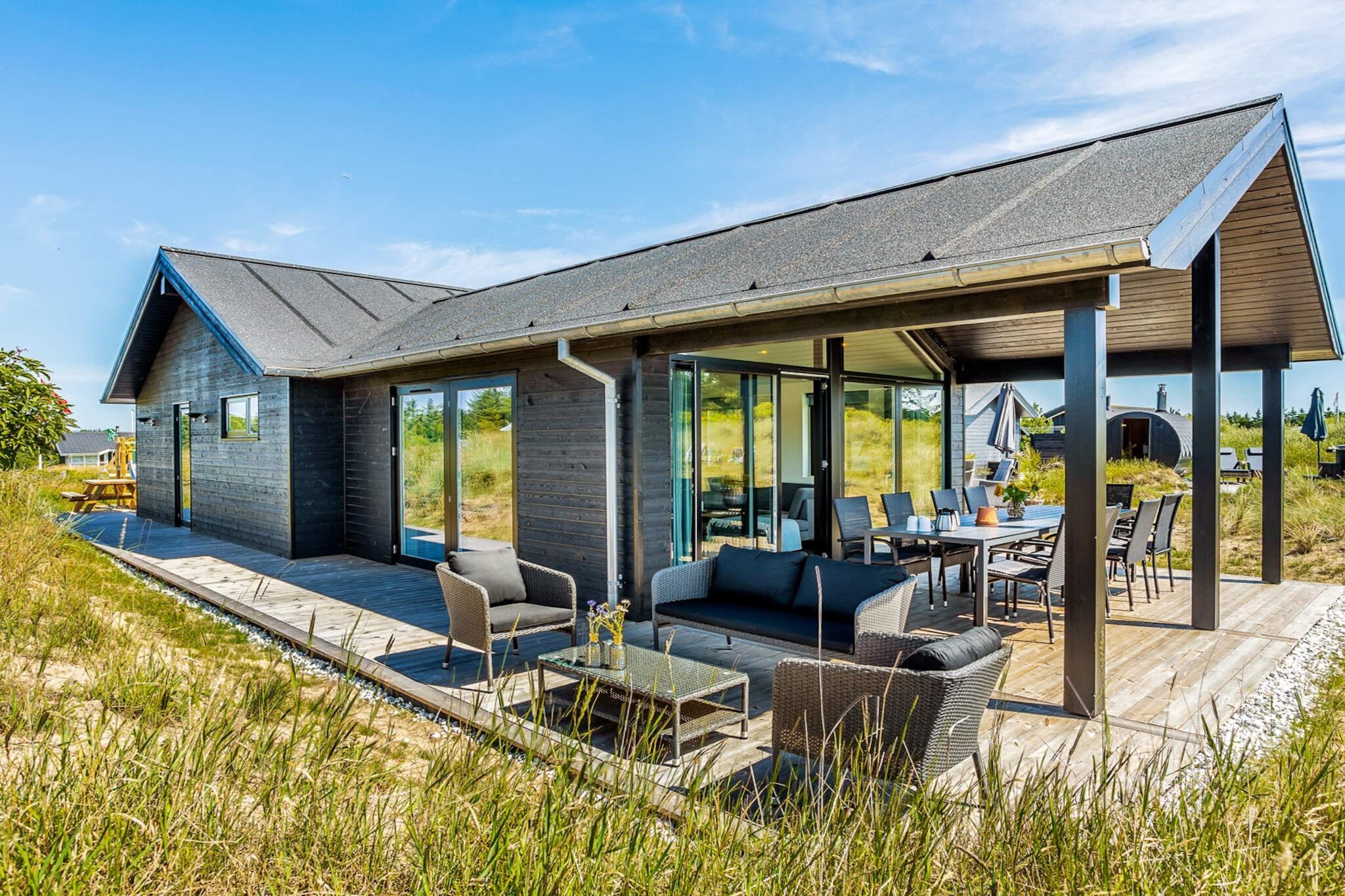 9 persoons vakantie huis in Hirtshals - Buitenlucht