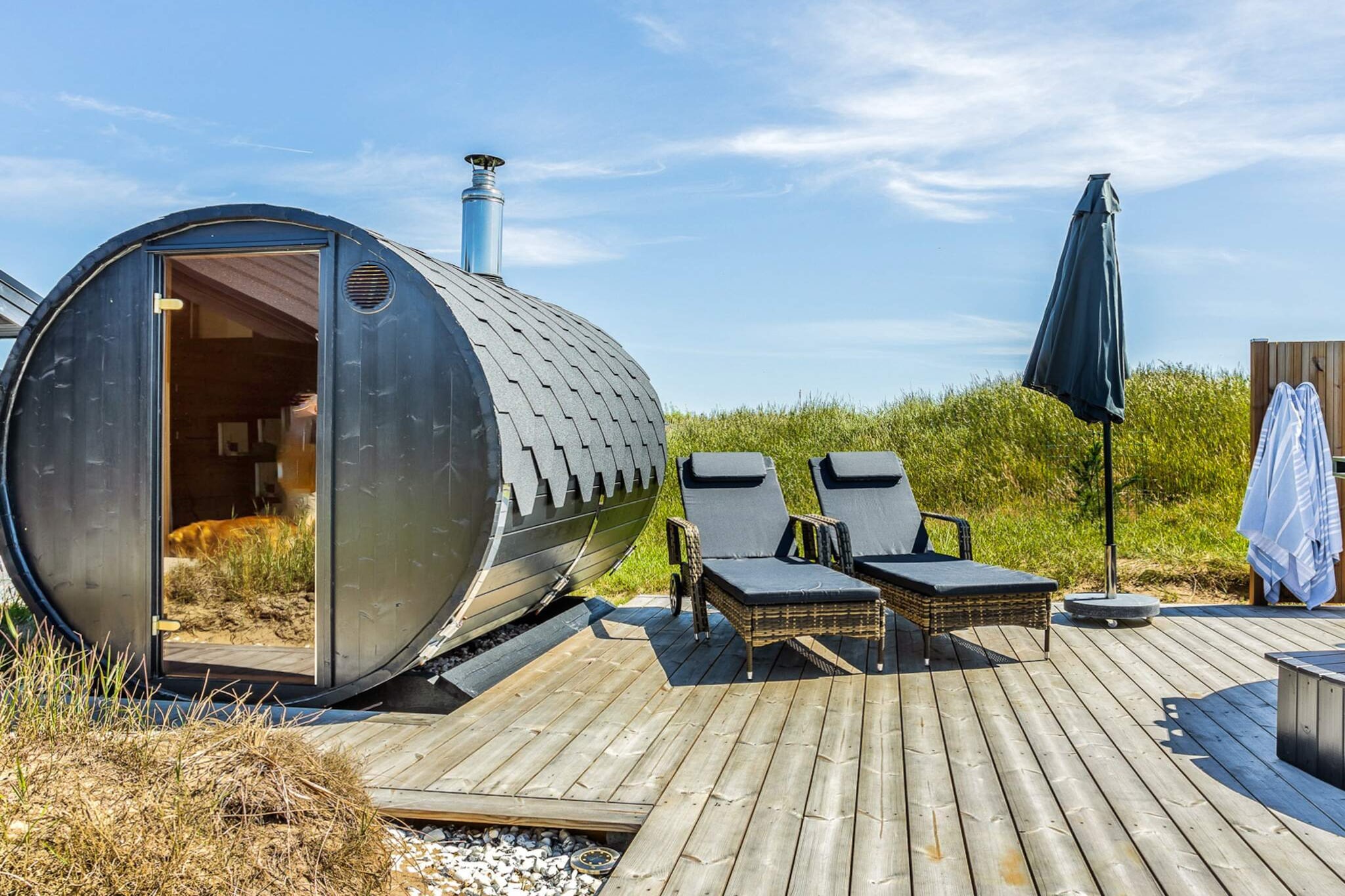 9 persoons vakantie huis in Hirtshals - Sauna