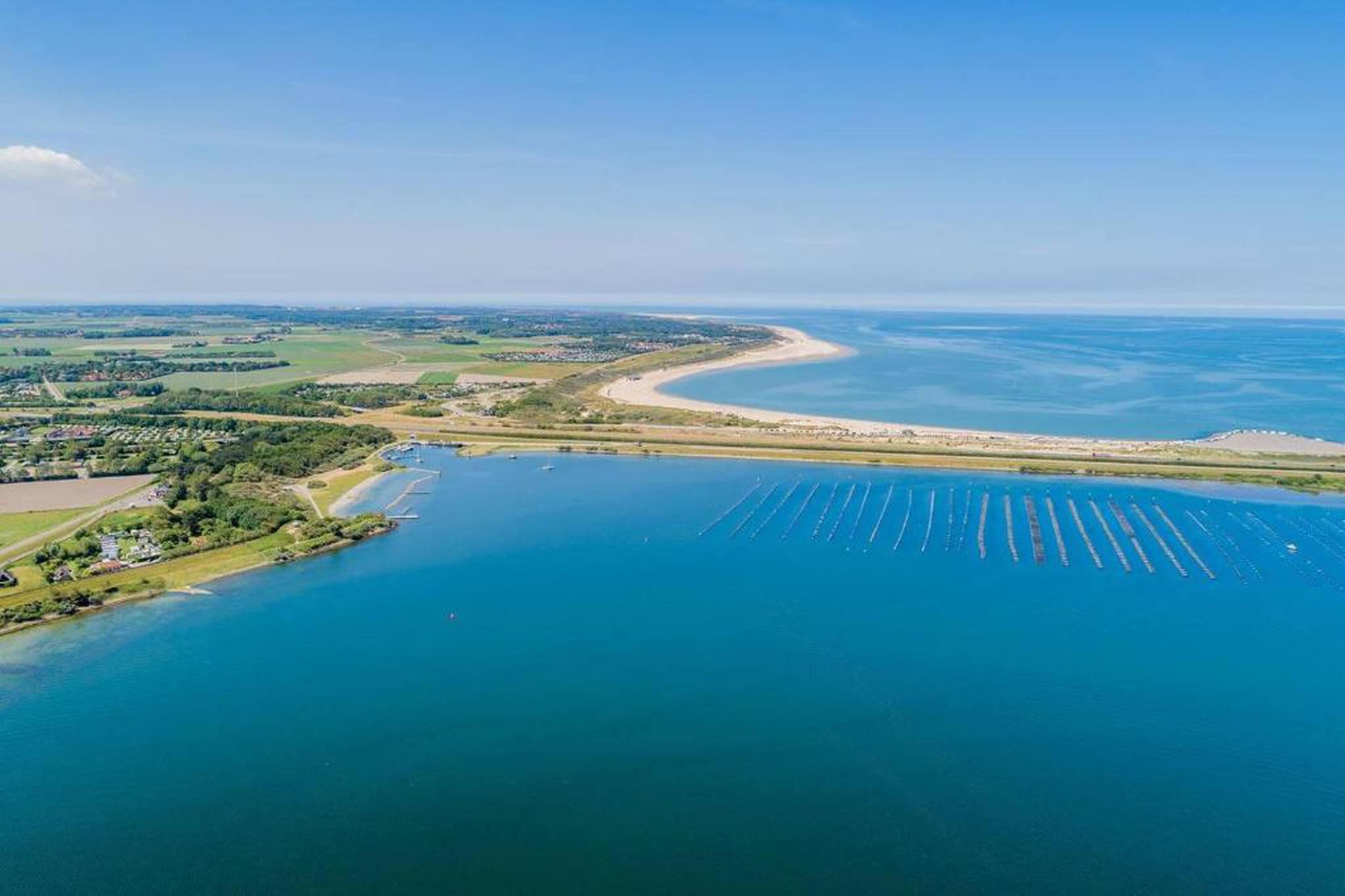 Beach Resort Brouwersdam 1-Gebieden zomer 20km