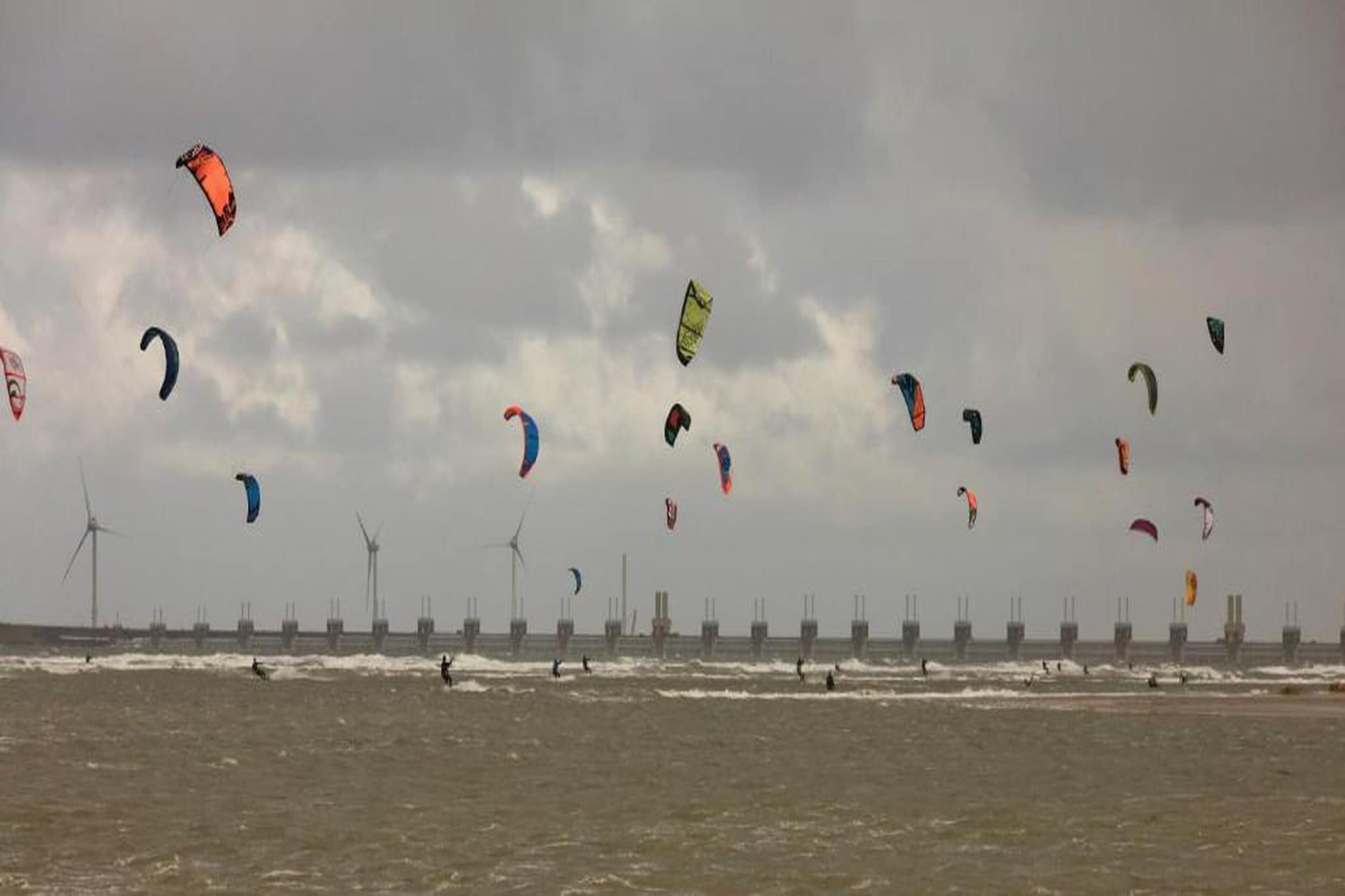 Beach Resort Brouwersdam 2-Gebieden zomer 20km
