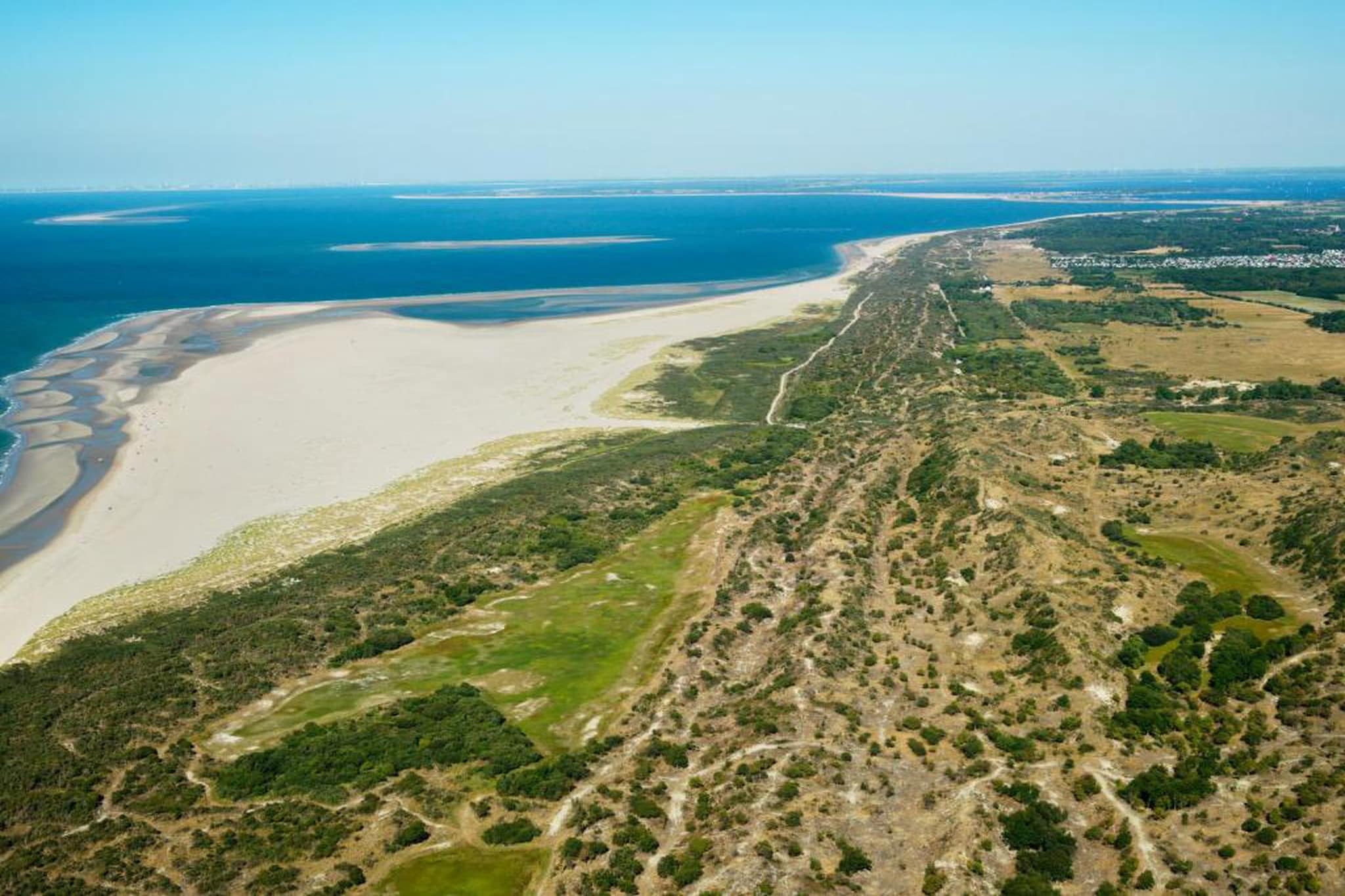 Beach Resort Brouwersdam 2-Gebieden zomer 20km