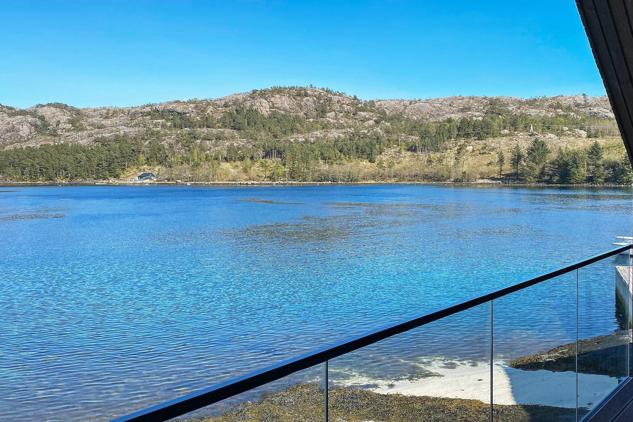 Maison de vacances pour 7 a Huglo-By Traum - Vue sur l'eau