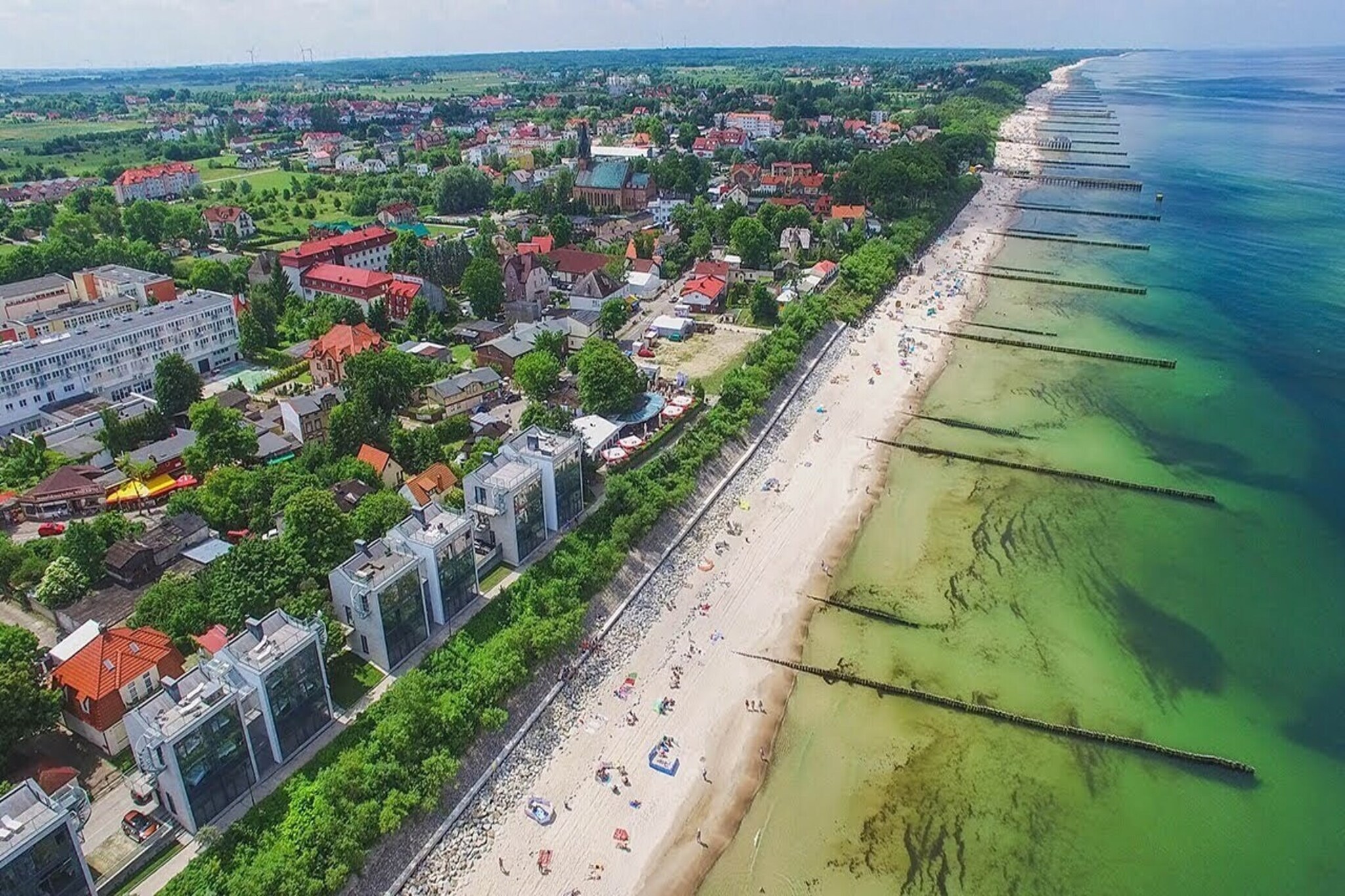 Apartament Nr 2 2-osobowy 20 m2 Ustronie Morskie-Gebieden zomer 20km