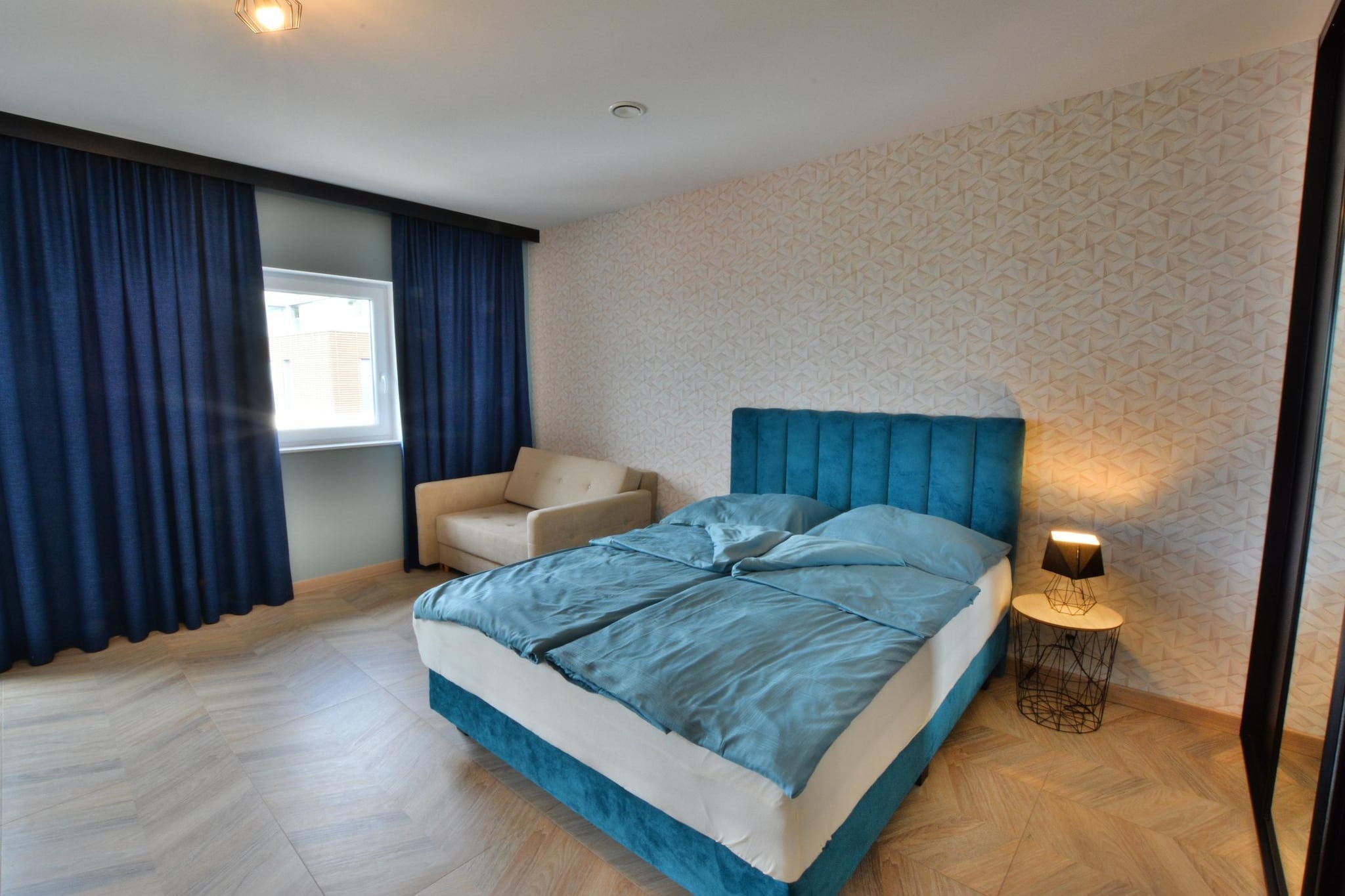 Apartament nr 3 3-osobowy 29 m2 Ustronie Morskie-Slaapkamer