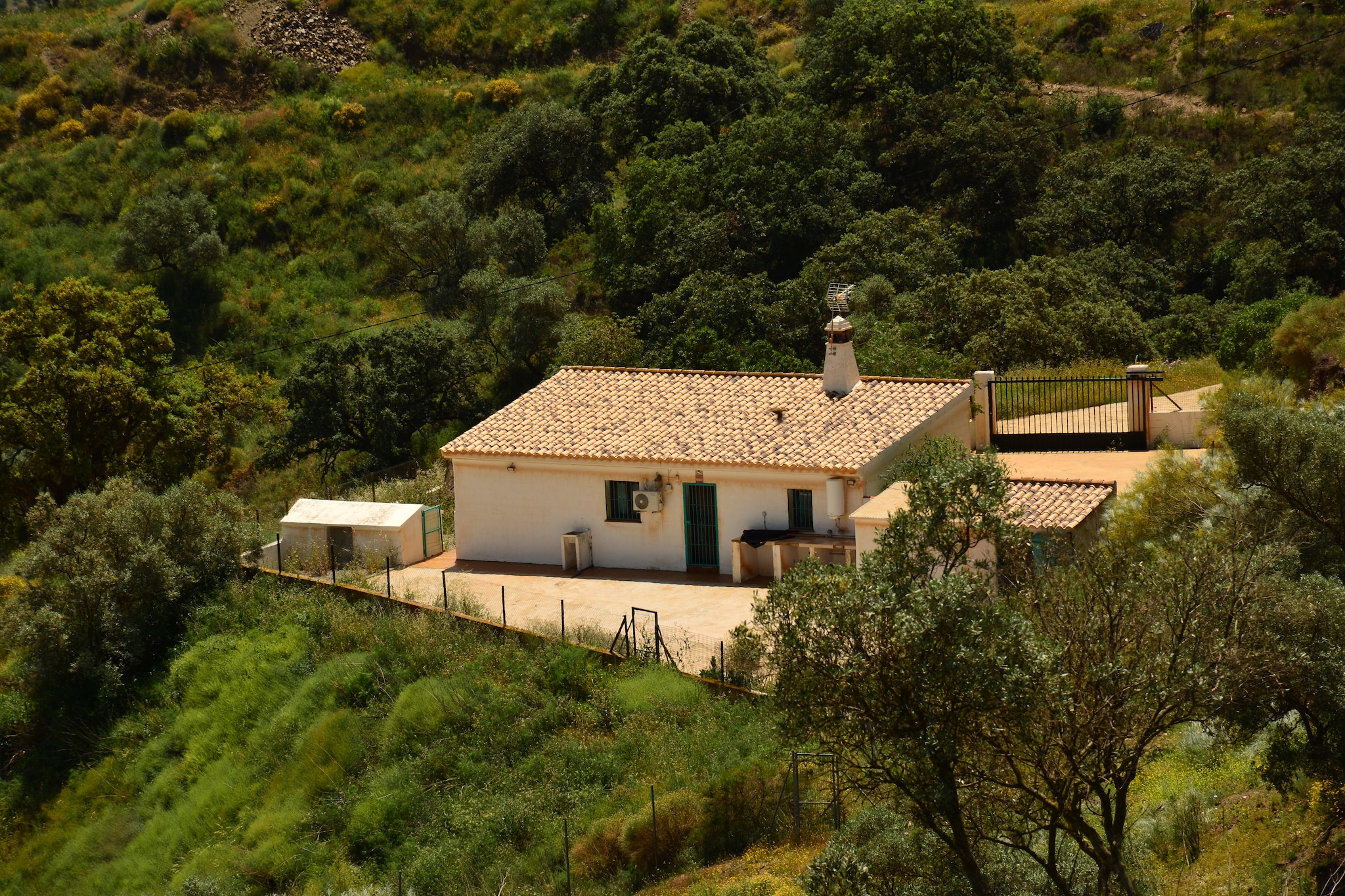 Villa Montes de Málaga - Uitzicht winter