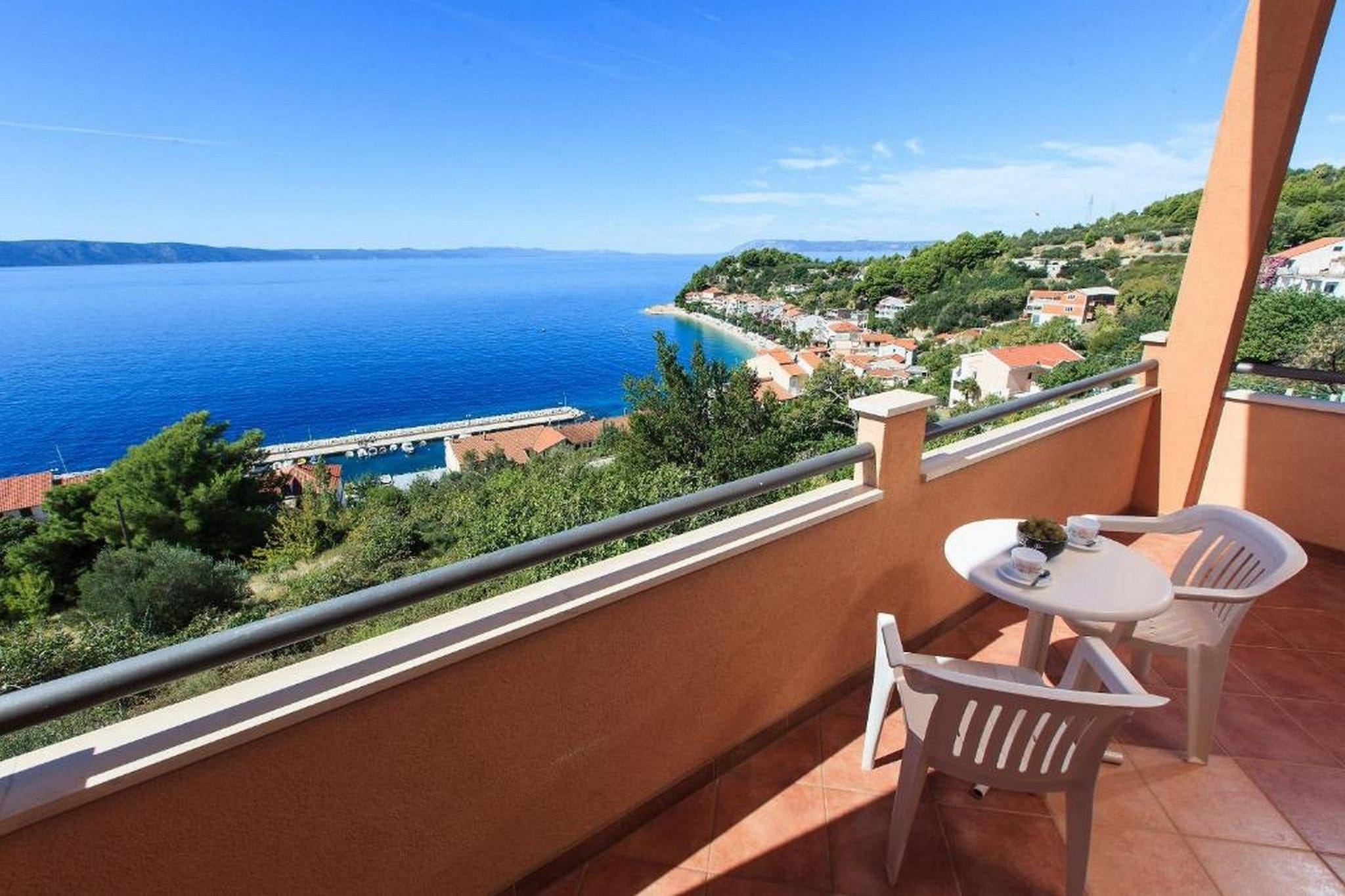 Summerheaven Apartments - Studio Apartment with Terrace and Sea View A2 - Terras