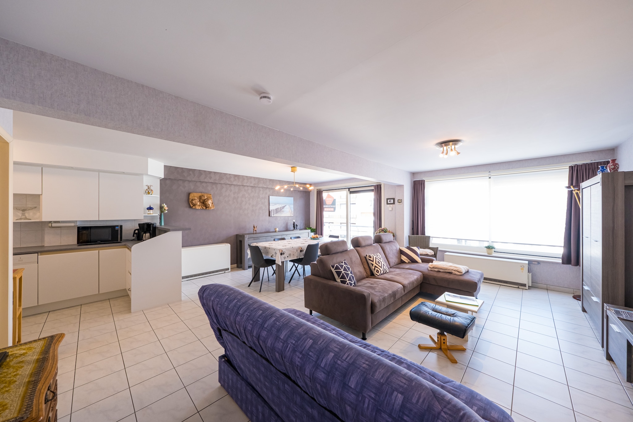 Spacious apartment with 3 bedrooms and garage