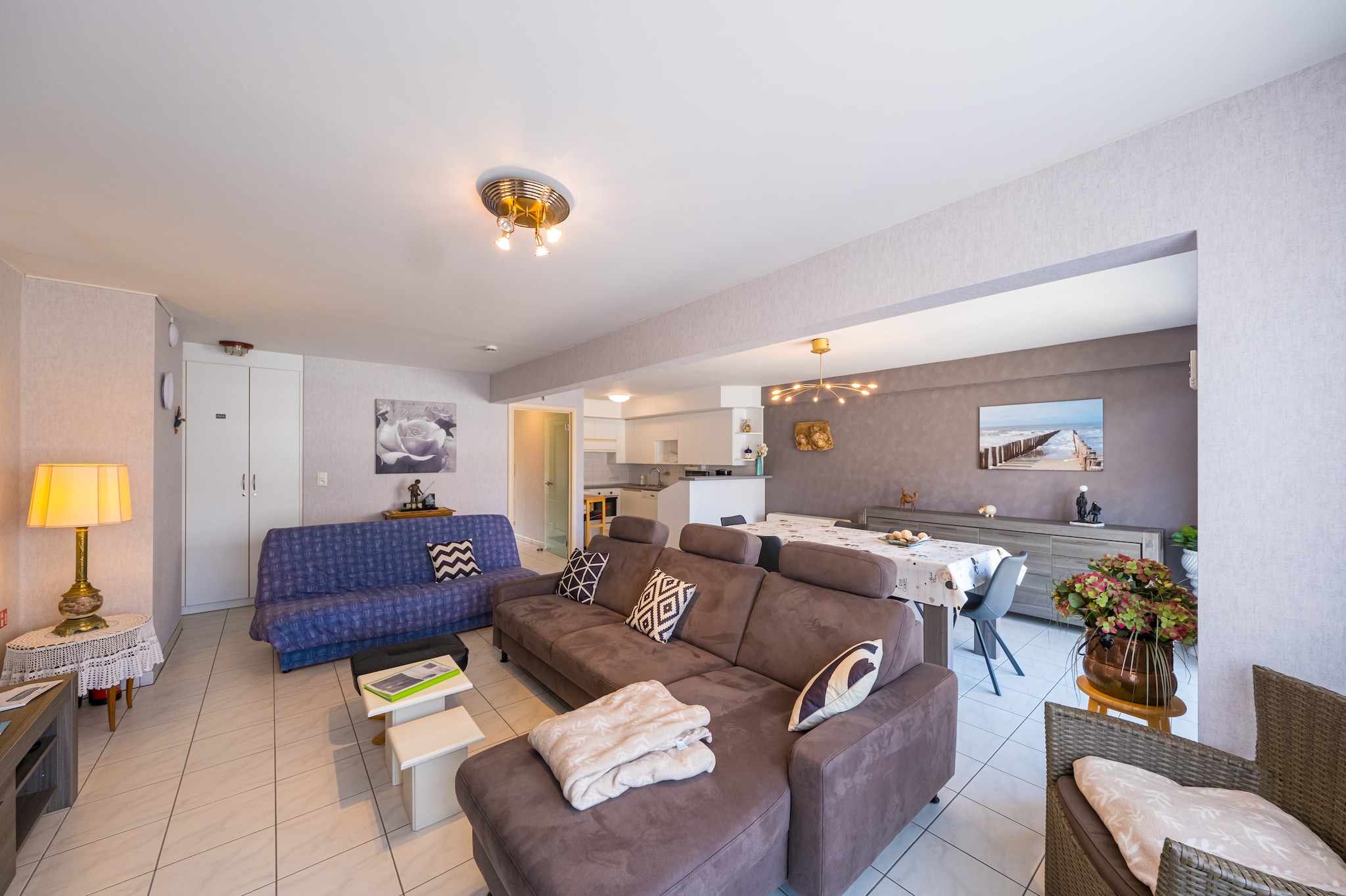 Spacious apartment with 3 bedrooms and garage