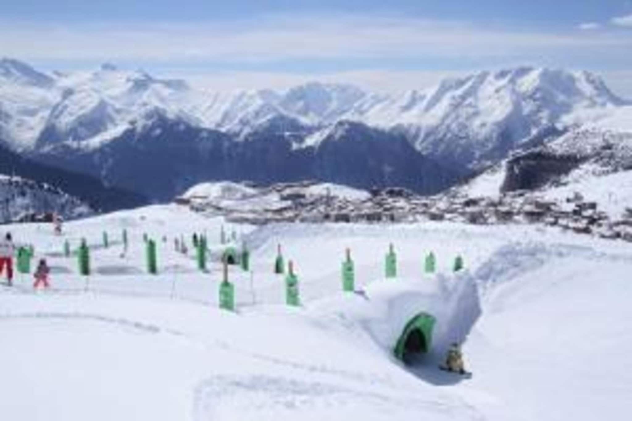 Chalet Mélusine-Gebiet Winter 20 km