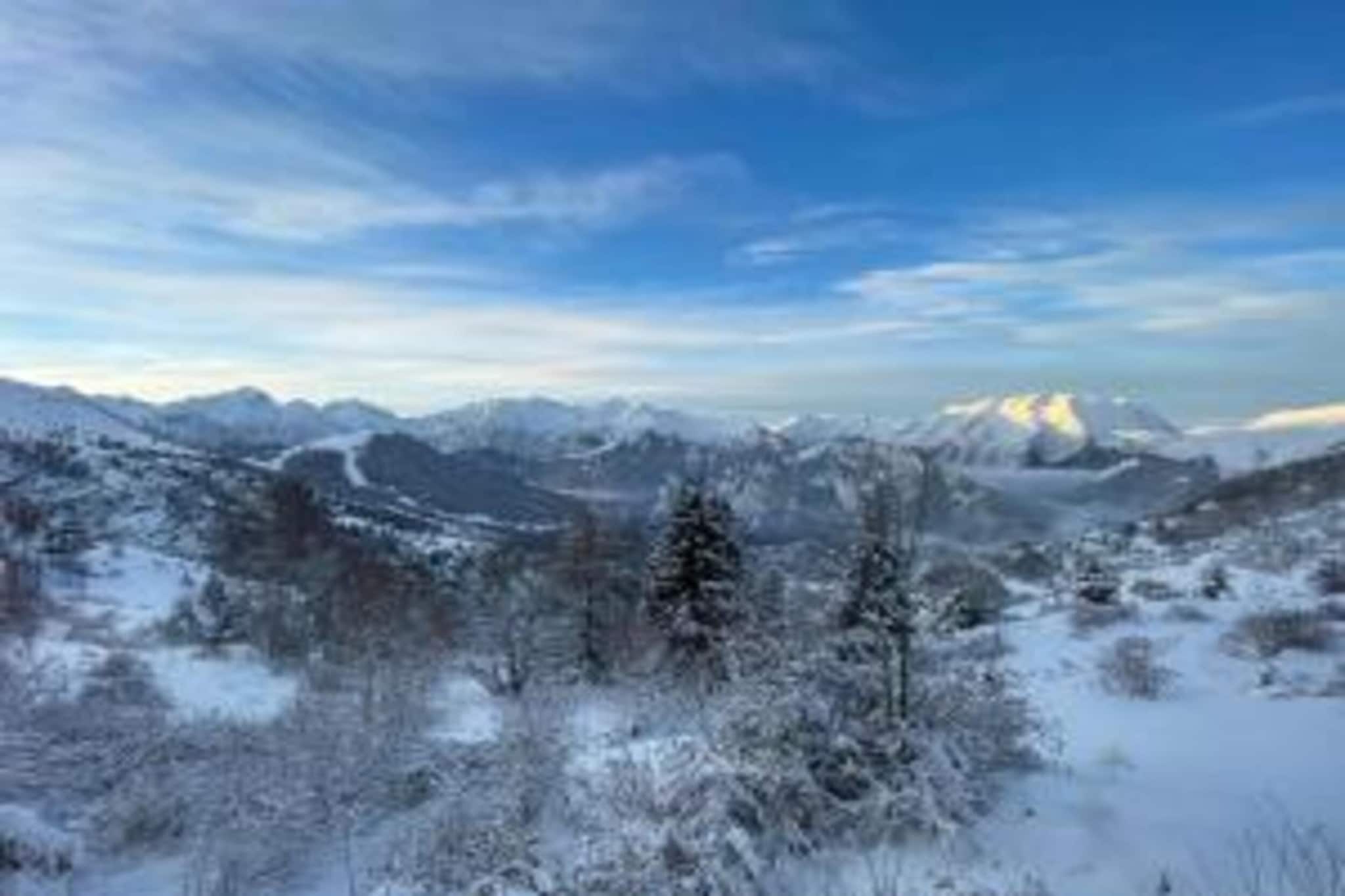 Chalet Mélusine-Gebiet Winter 20 km