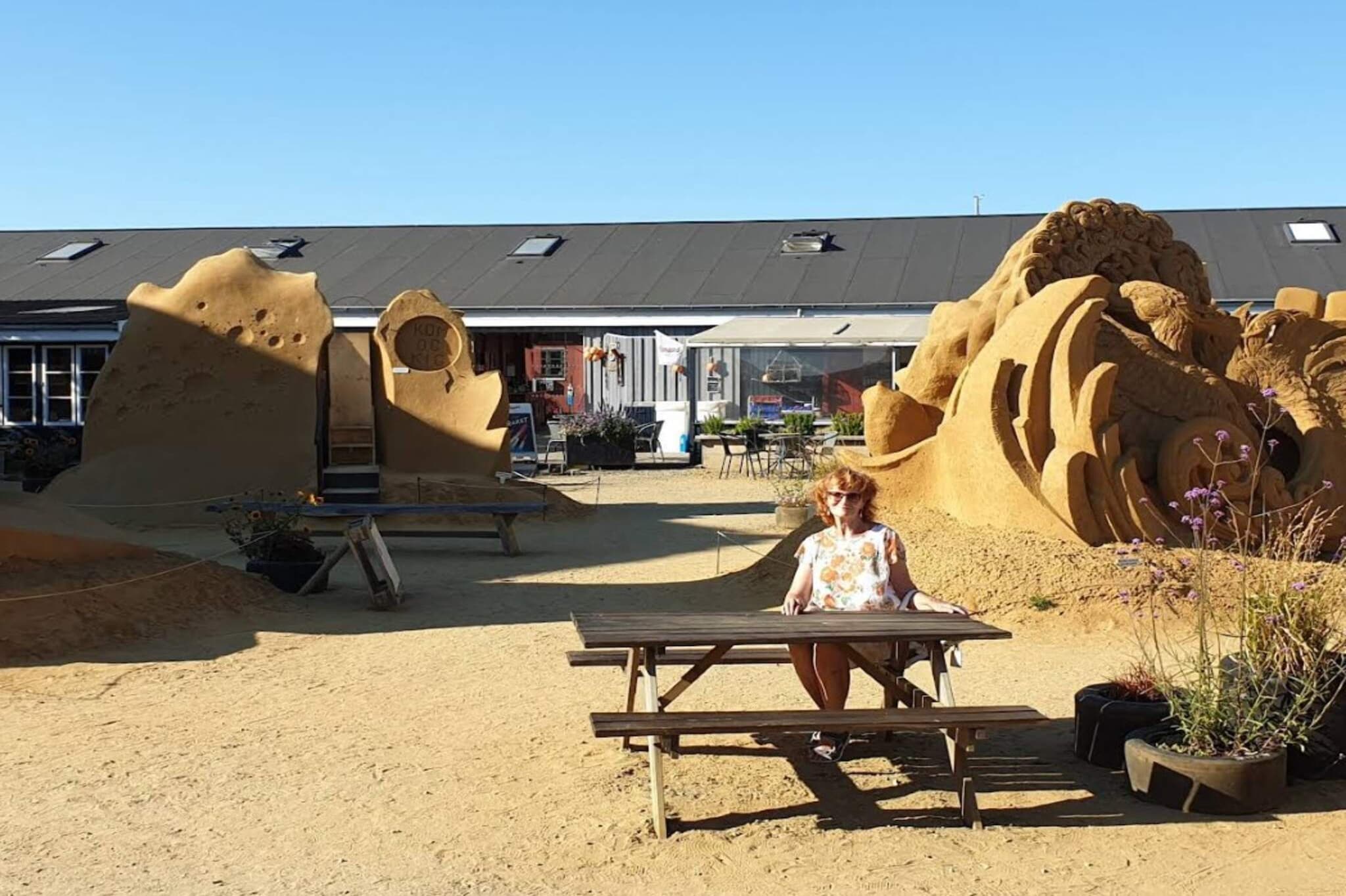 Internet Access DSL, Kitchen(stove(induction), coffee machine, oven, dishwasher, fridge-freezer), Living/bed room(TV, chromecast), bedroom(double bed), bedroom(double bed), bedroom(2x bunk bed), bathroom(washbasin, shower, toilet), heating(electric), terrace, garden furniture, deckchairs, air to air heatpump