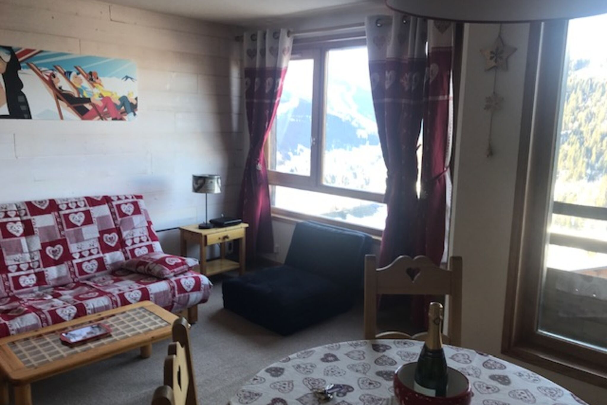 Beautiful apartment in Chatel with balcony