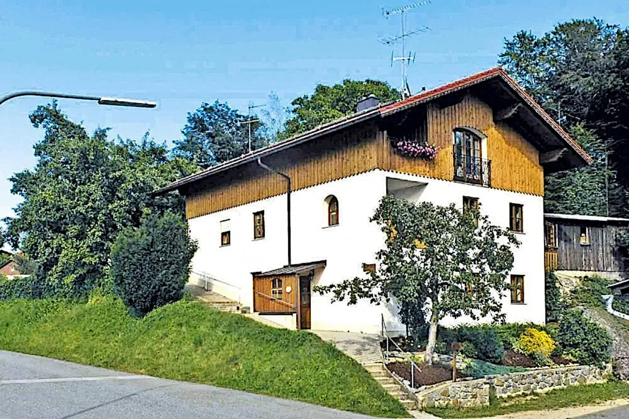 Holiday flats Haus am Wald Zenting-Wohnung für 4 Personen 56 qm-Woonkamer