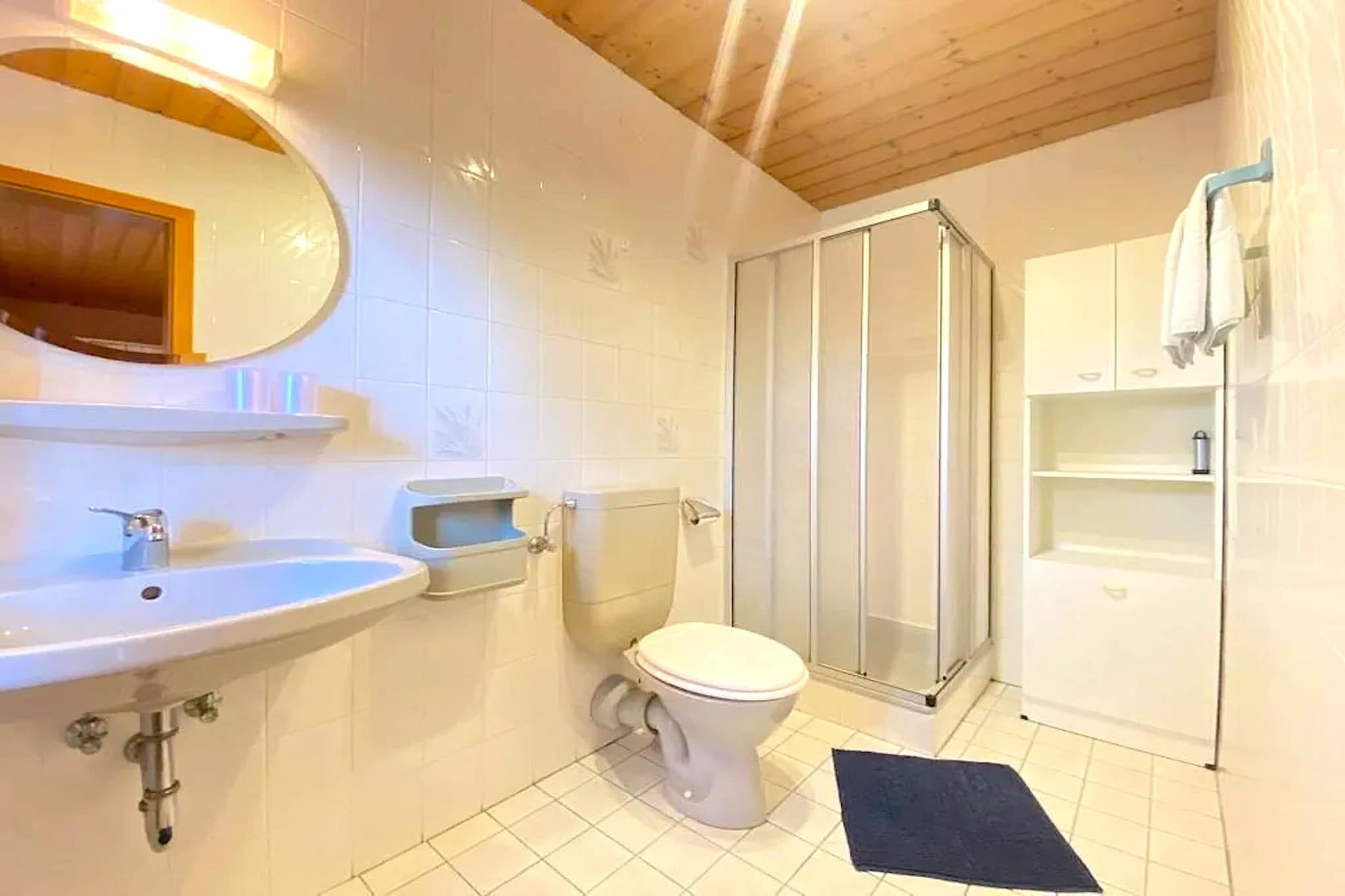 Holiday flats Haus am Wald Zenting-Wohnung für 4 Personen 56 qm-Woonkamer