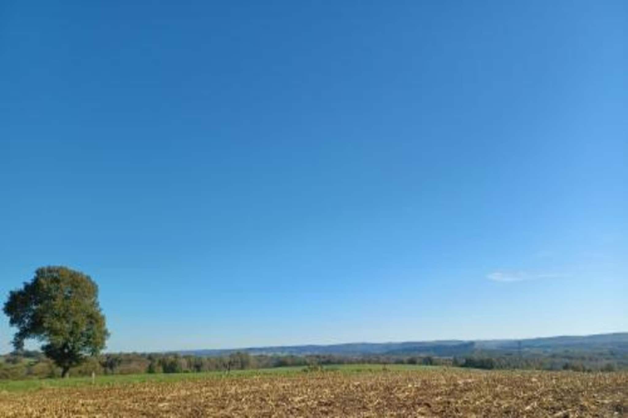 Vue sur Ourthe-Gebieden zomer 20km