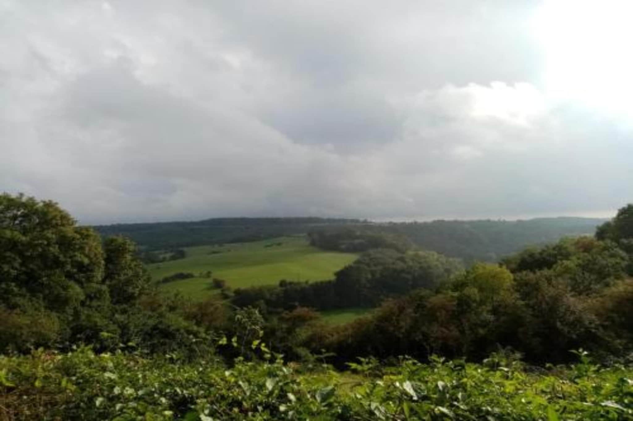 Vue sur Ourthe-Gebieden zomer 20km