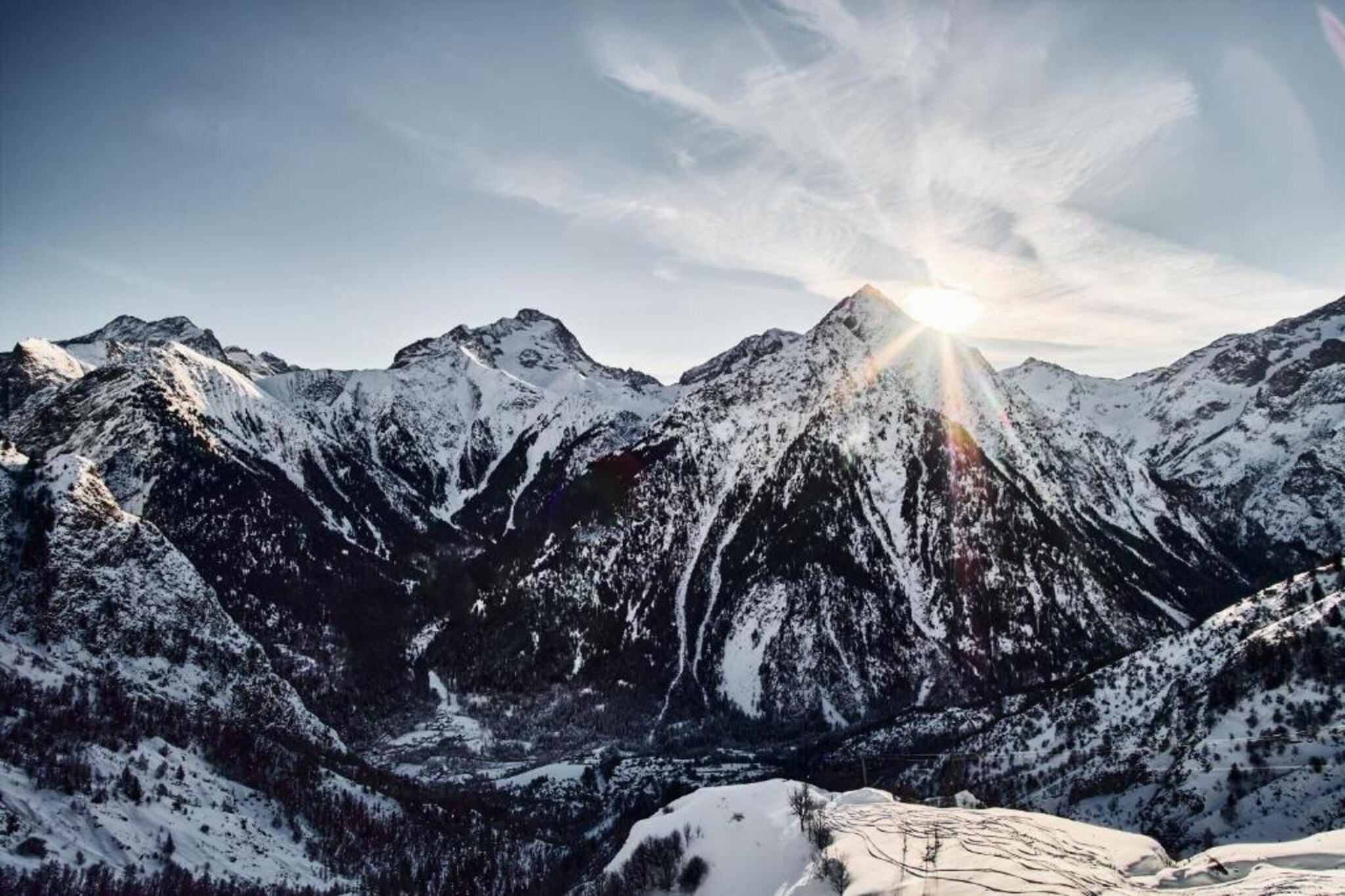 Chalet Le Lys-Gebied winter 20km