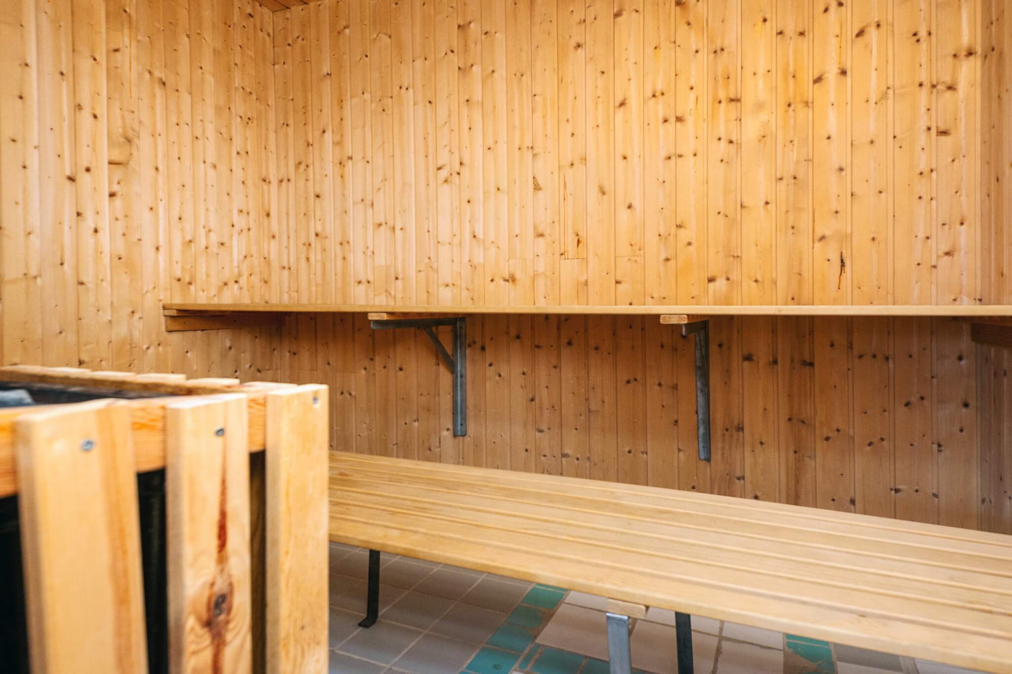 6 Personen Ferienhaus in Knebel-By Traum-Sauna