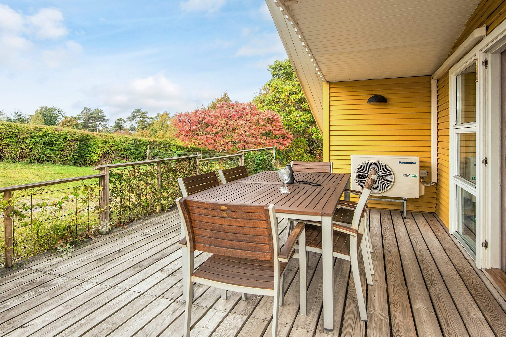 6 Personen Ferienhaus in Knebel-By Traum-Aussicht